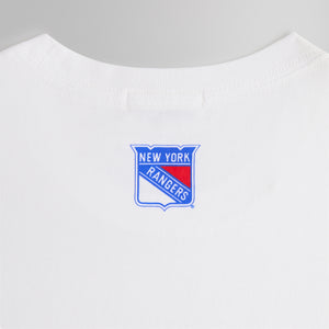 Kith for the New York Rangers on Ice Vintage Tee - White