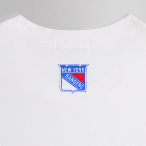 Kith for the New York Rangers on Ice Vintage Tee - White PH