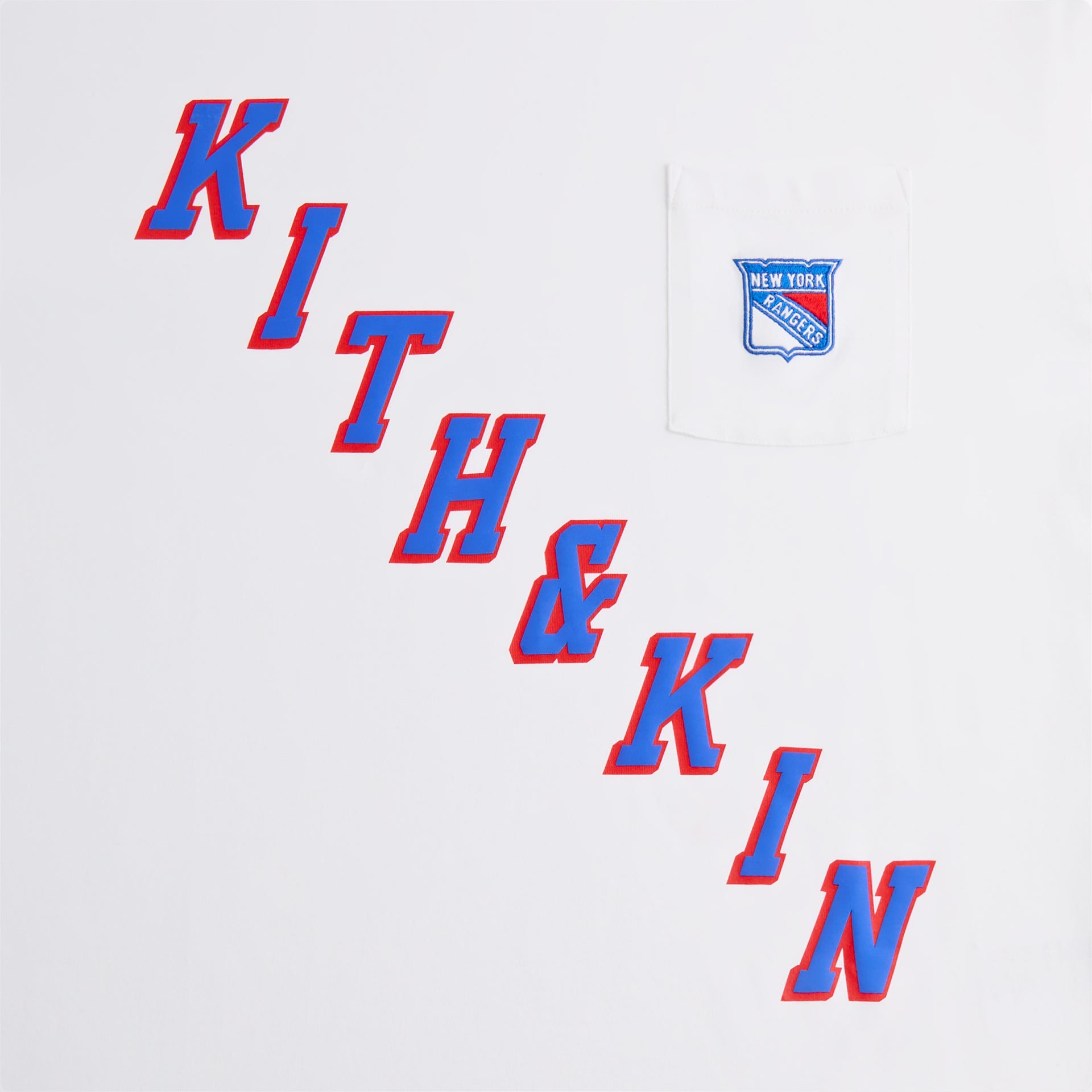 Kith for the New York Rangers Kith & Kin Tee - White