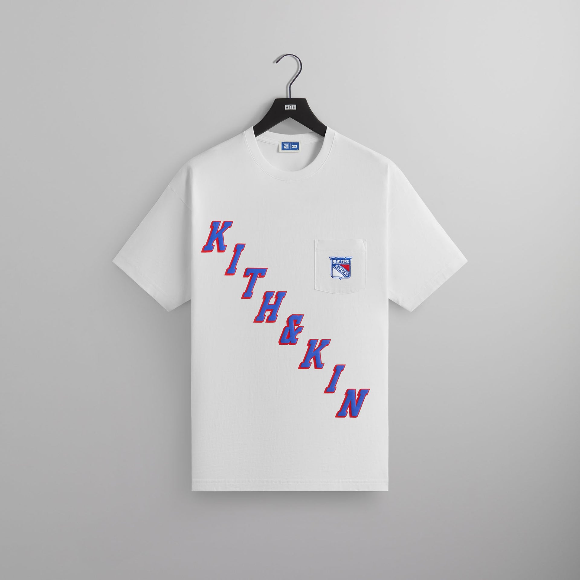 Kith for the New York Rangers Kith & Kin Tee - White