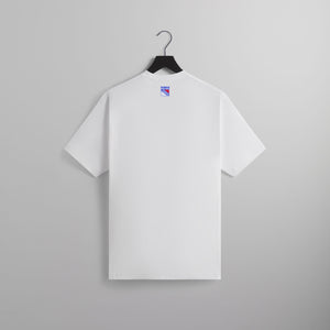 Kith for the New York Rangers Hat Trick Vintage Tee - White