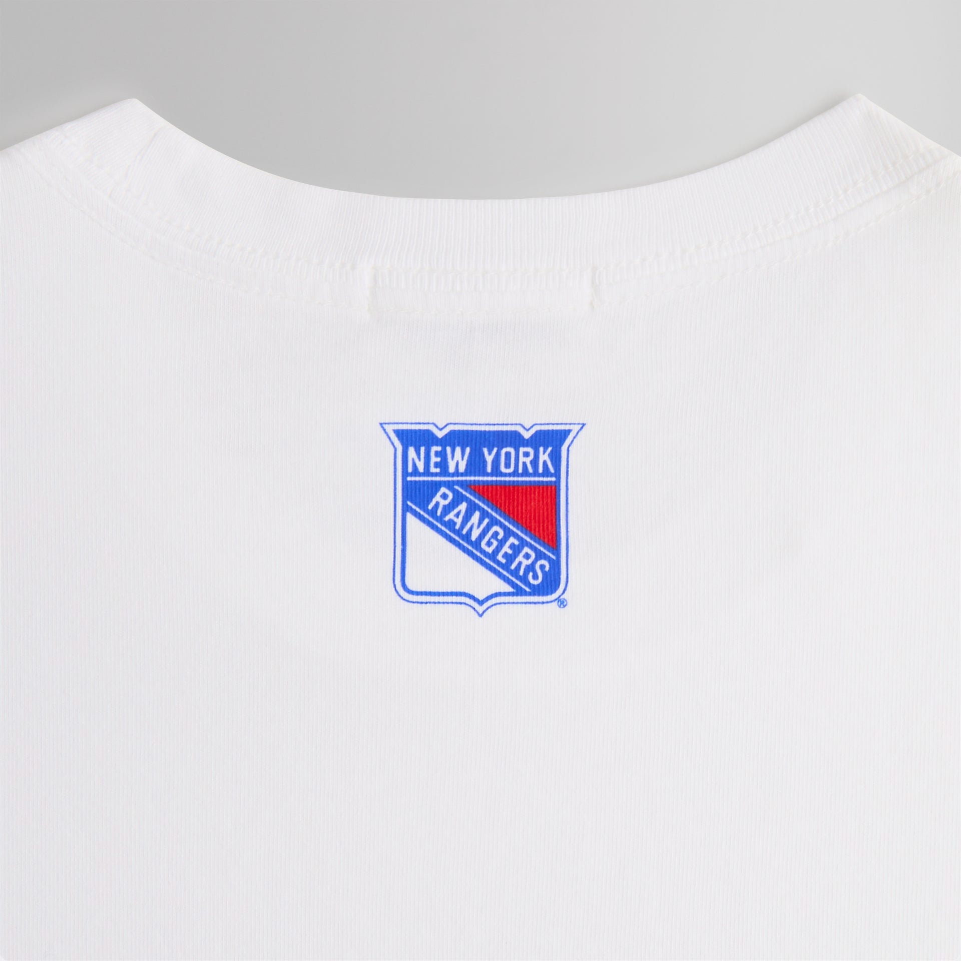 Kith for the New York Rangers Hat Trick Vintage Tee - White