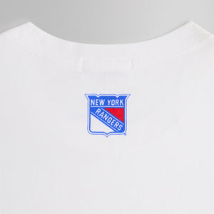 Kith for the New York Rangers Hat Trick Vintage Tee - White