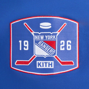 Kith for the New York Rangers Skewed Nelson Crewneck - Cyclone