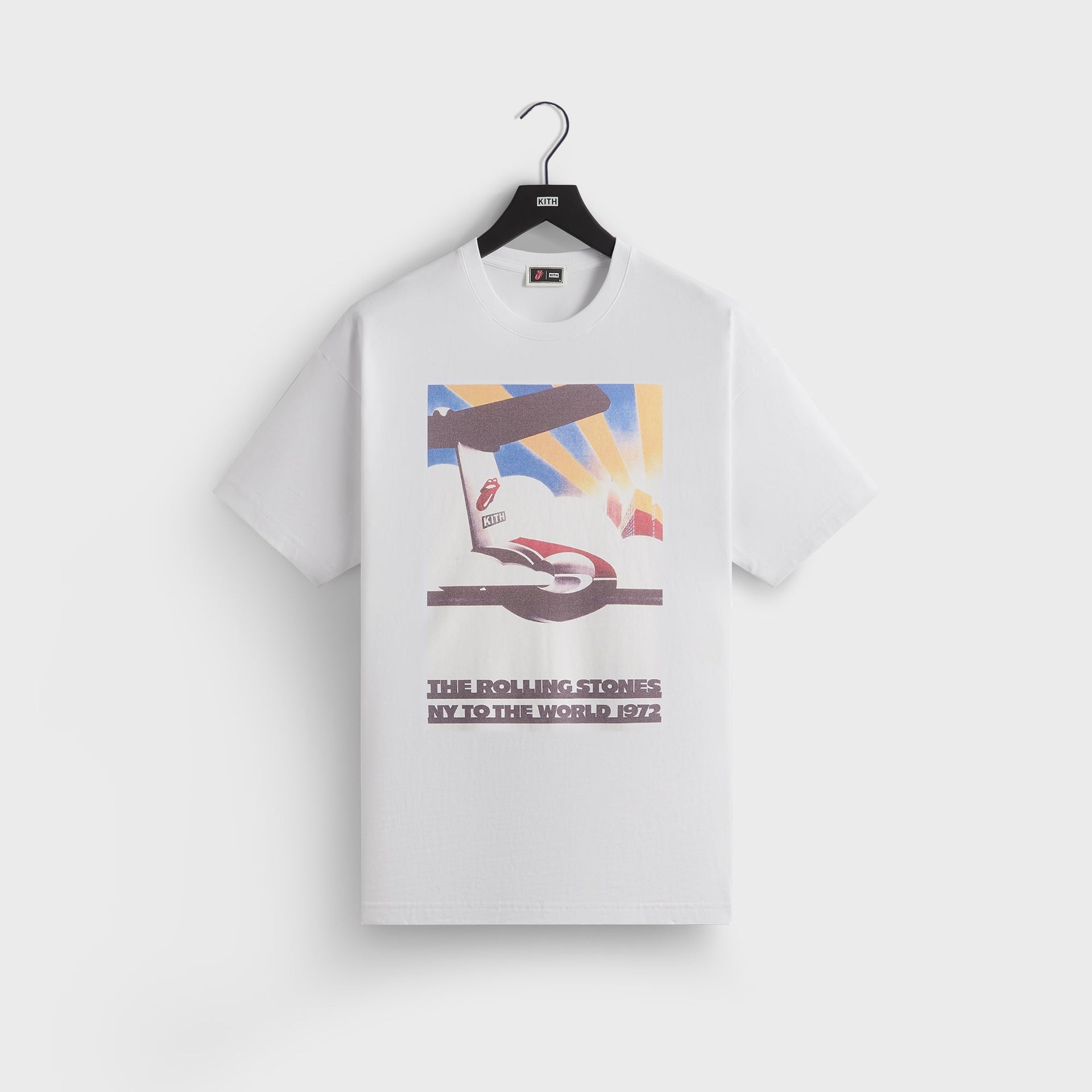 Kith for The Rolling Stones New York 1972 Poster Tee - White PH