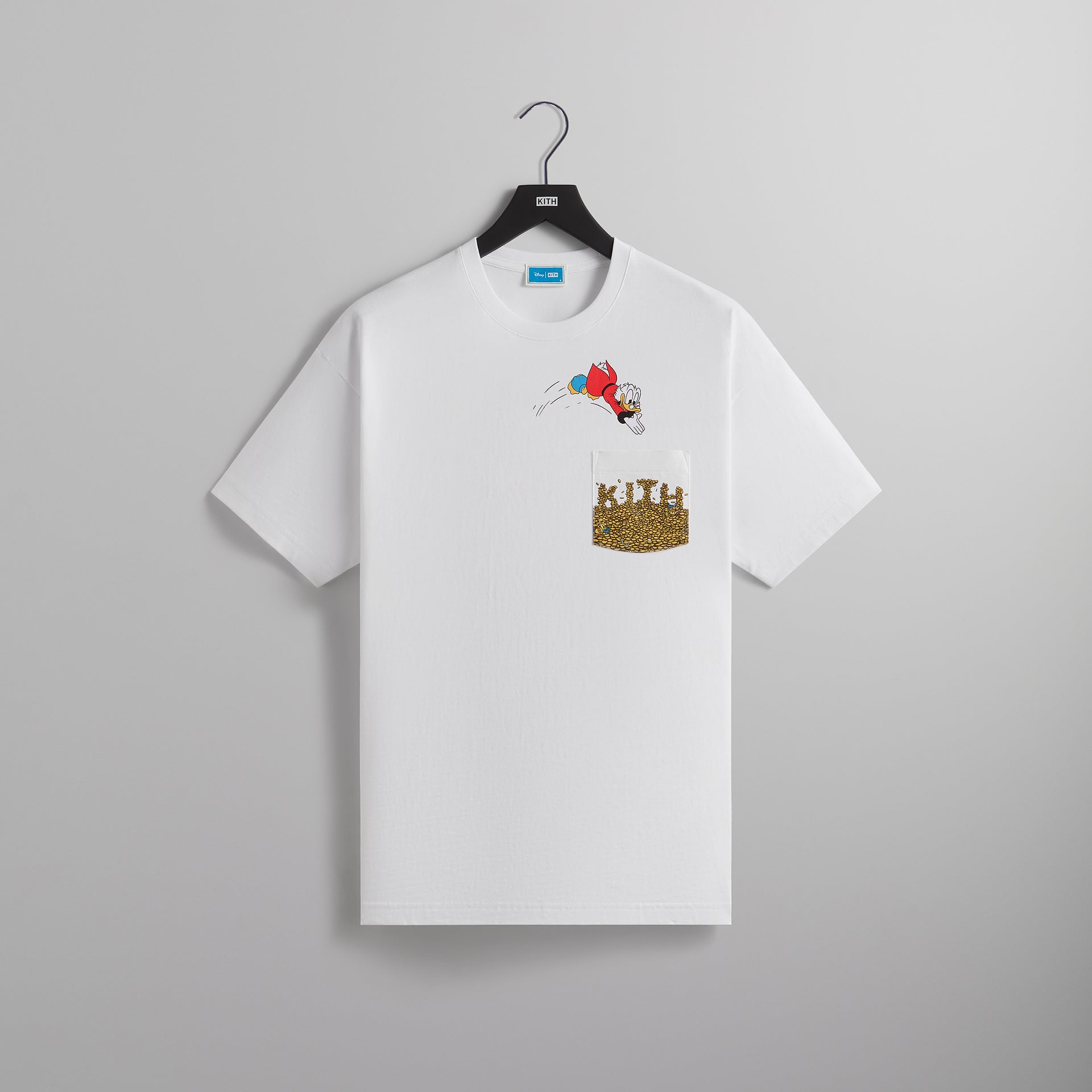 Disney | Kith for Donald Duck Scrooge Coins Tee - White