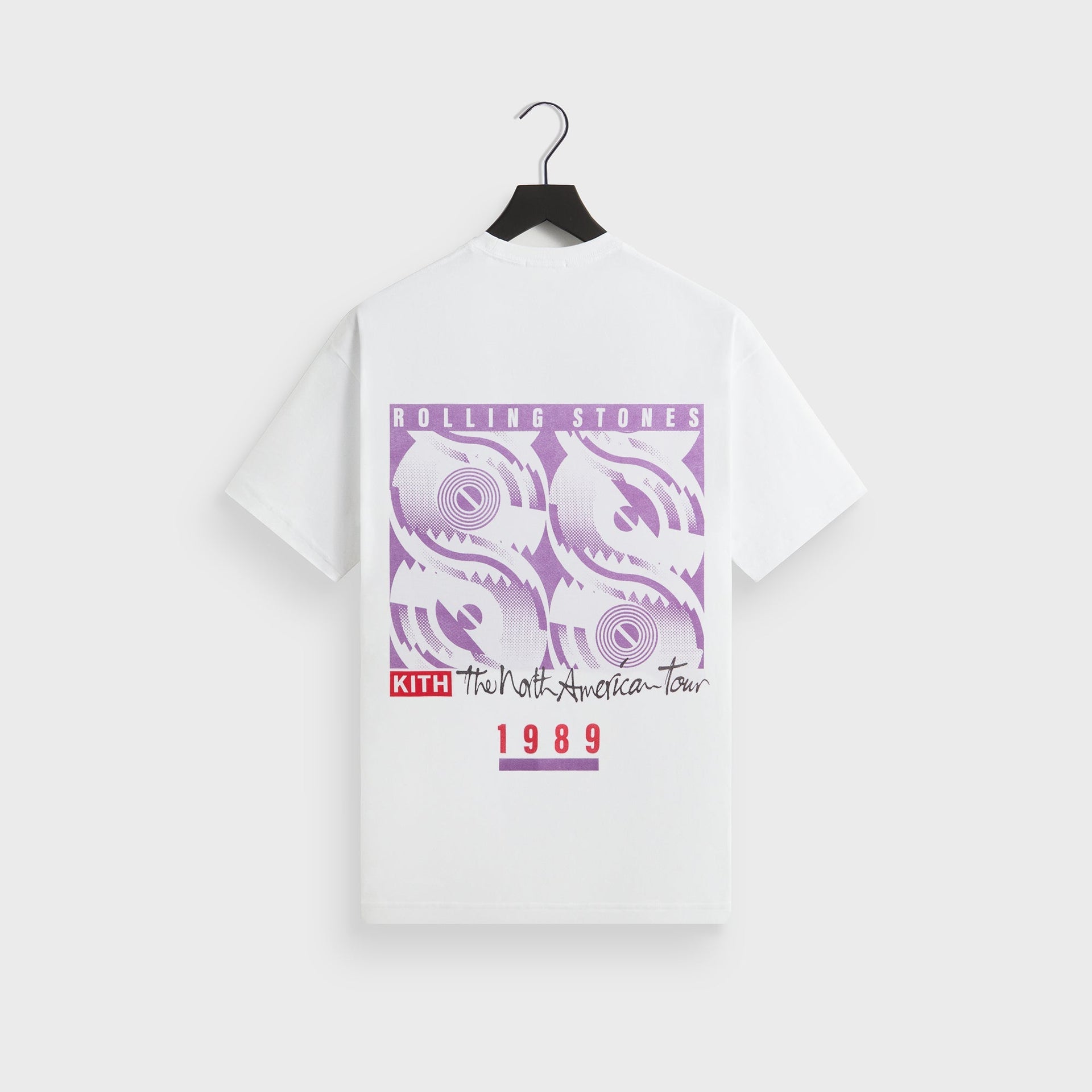 Kith for The Rolling Stones 1989 Tongue Vintage Tee - White - PH