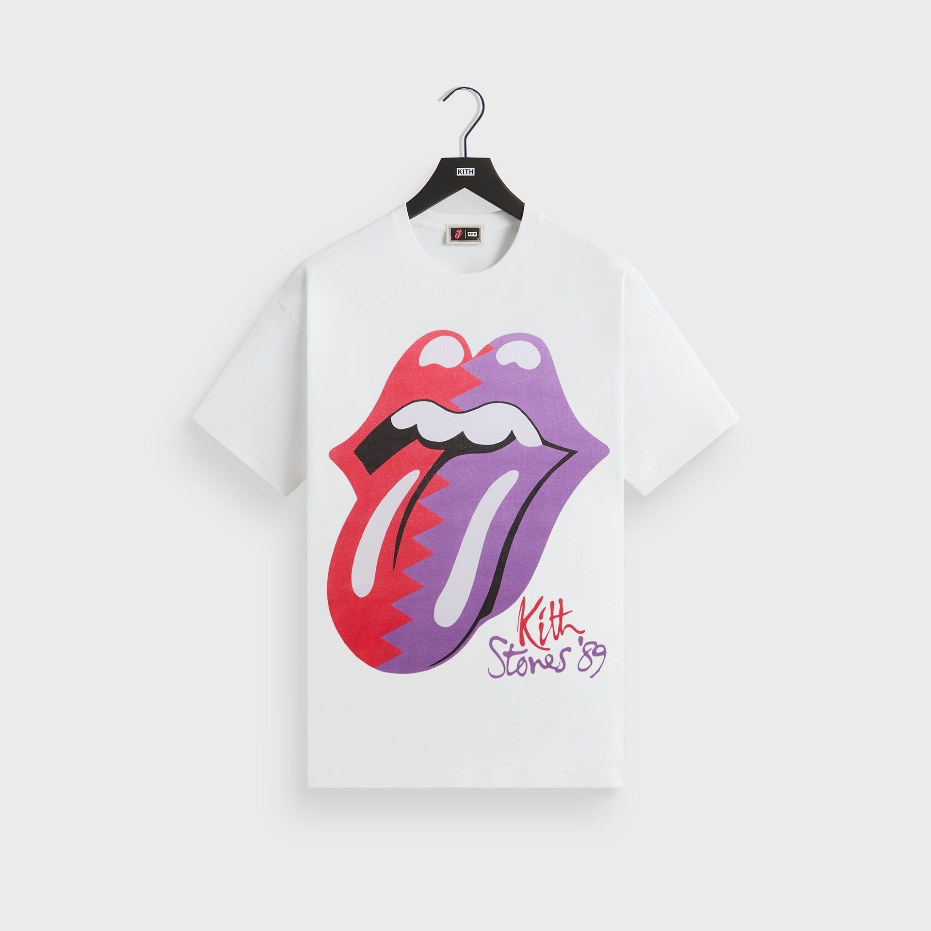 Kith for The Rolling Stones 1989 Tongue Vintage Tee - White - PH