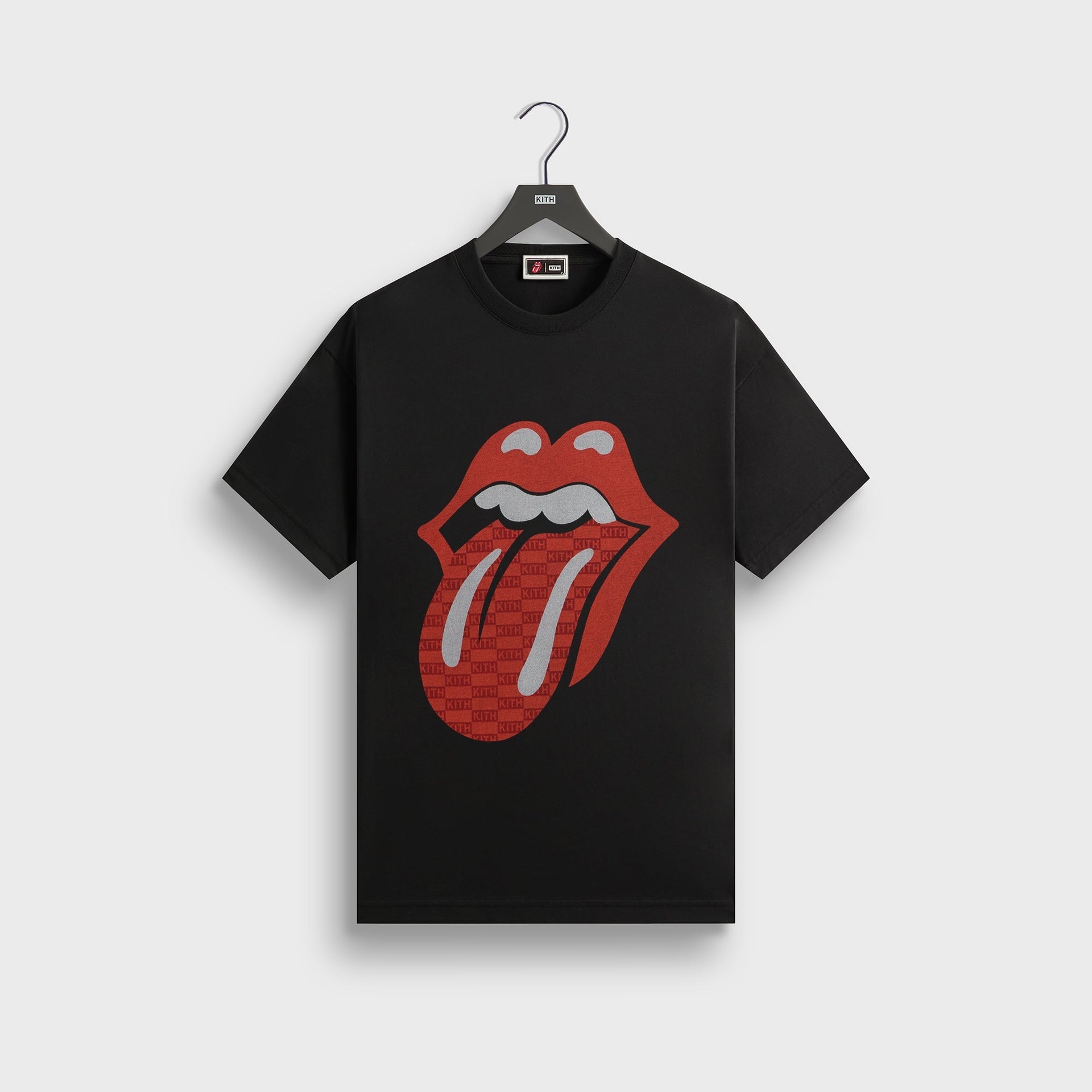 Kith for The Rolling Stones Monogram Tongue Tee - Black - PH