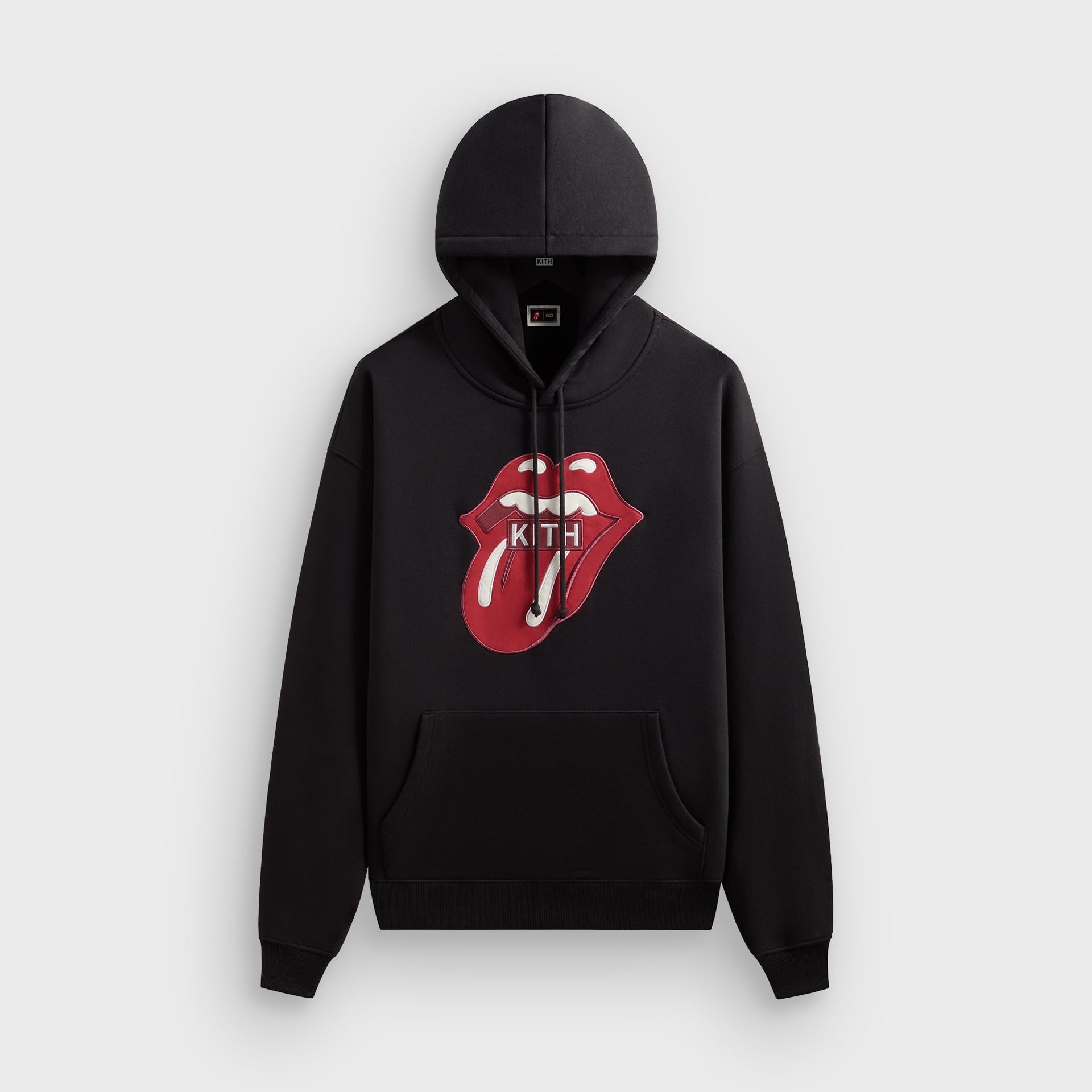 Kith for The Rolling Stones Classic Logo Nelson Hoodie - Black - PH