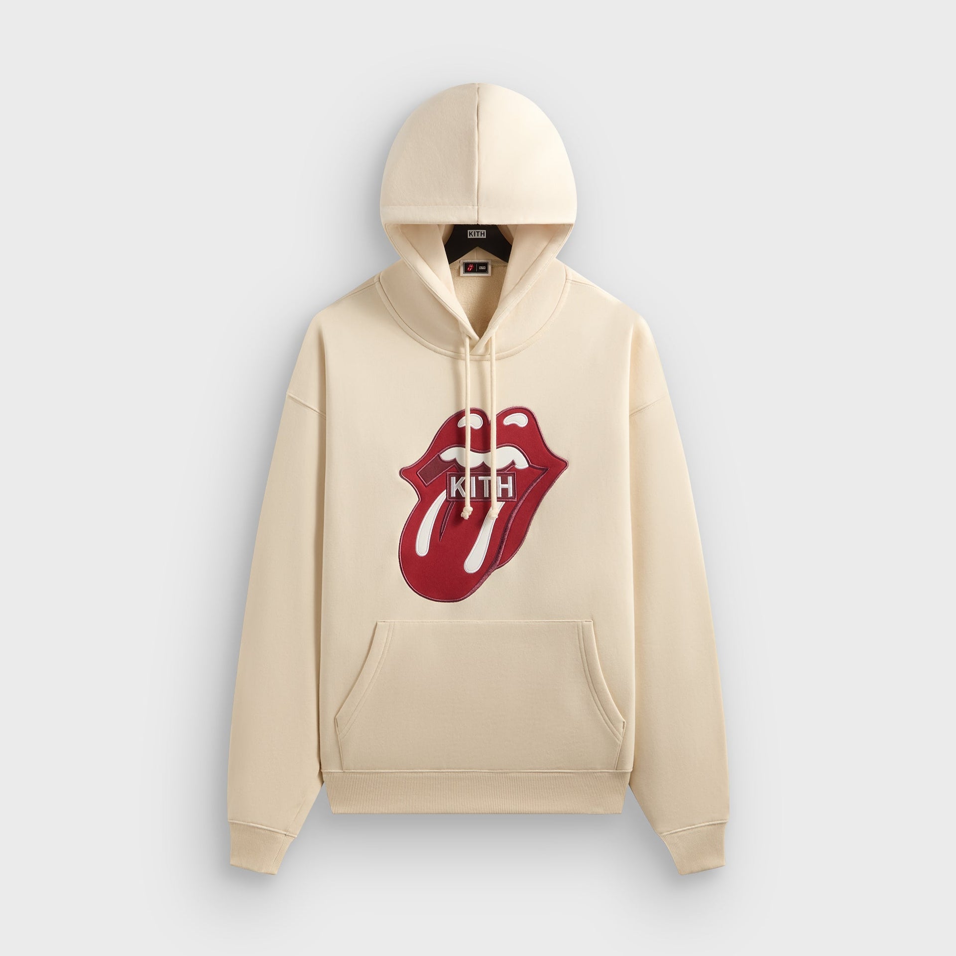 Kith for The Rolling Stones Classic Logo Nelson Hoodie - Muslin - PH