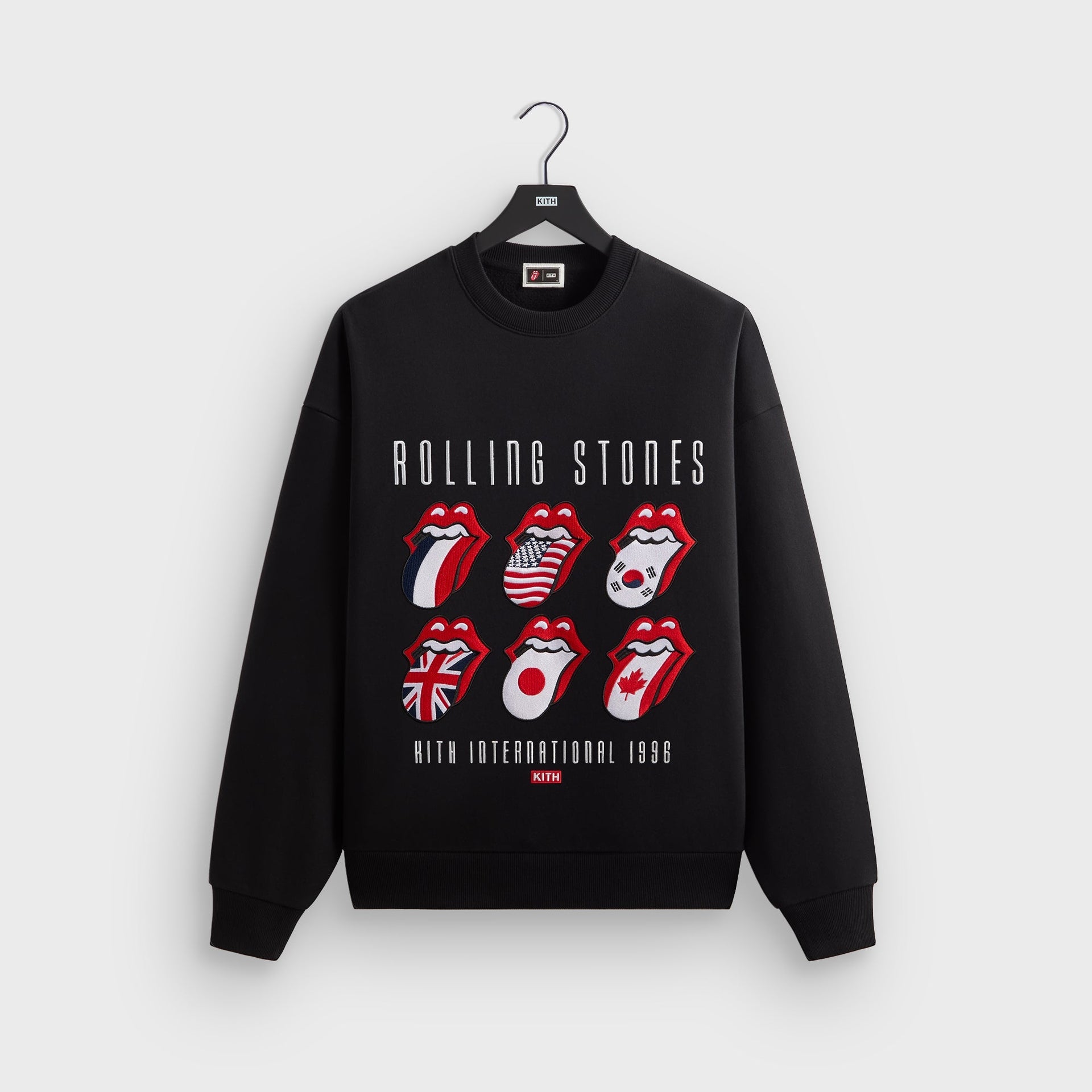 Kith for The Rolling Stones International 1996 Nelson Crewneck - Black - PH