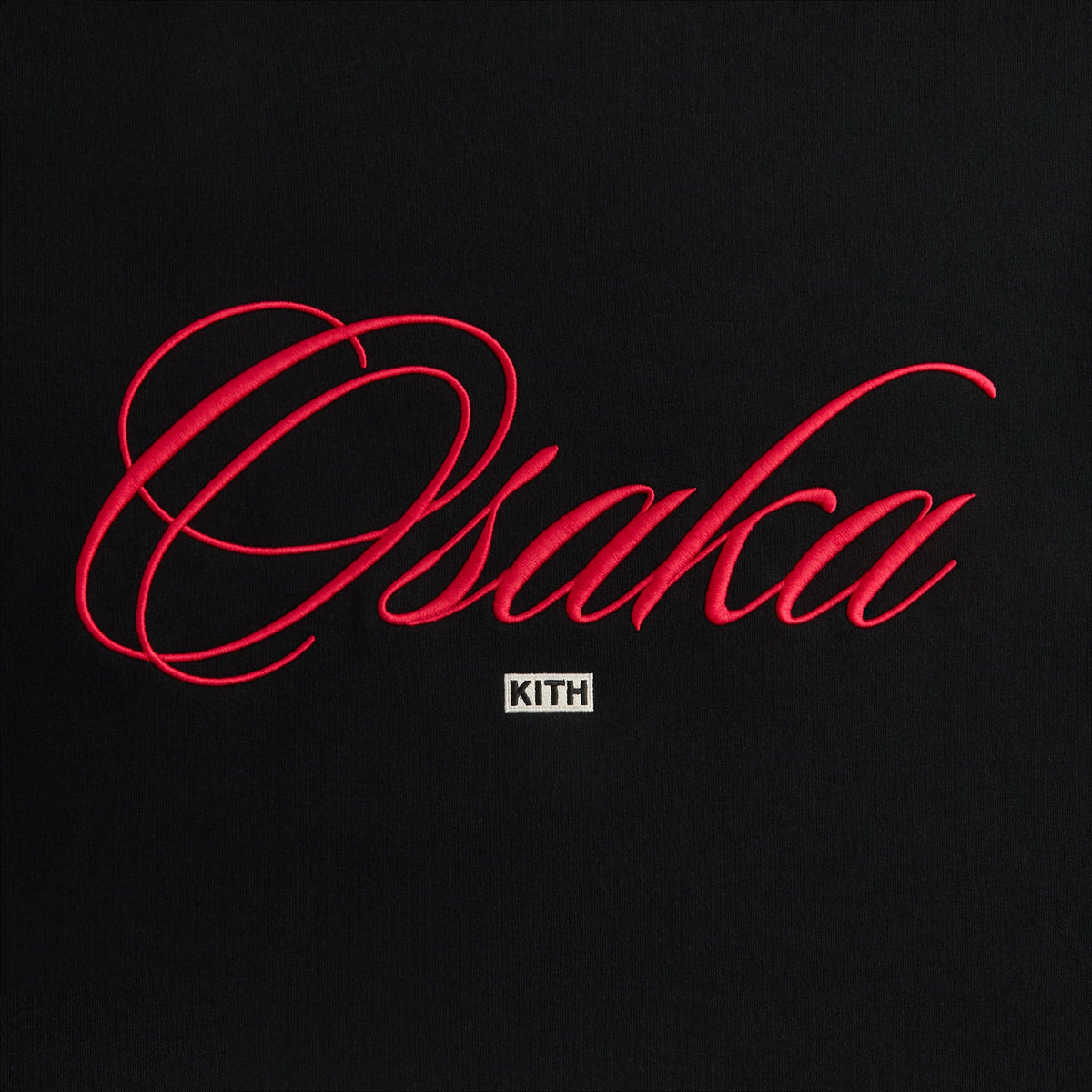 Kith Osaka Script Vintage Nelson Crewneck - Black PH