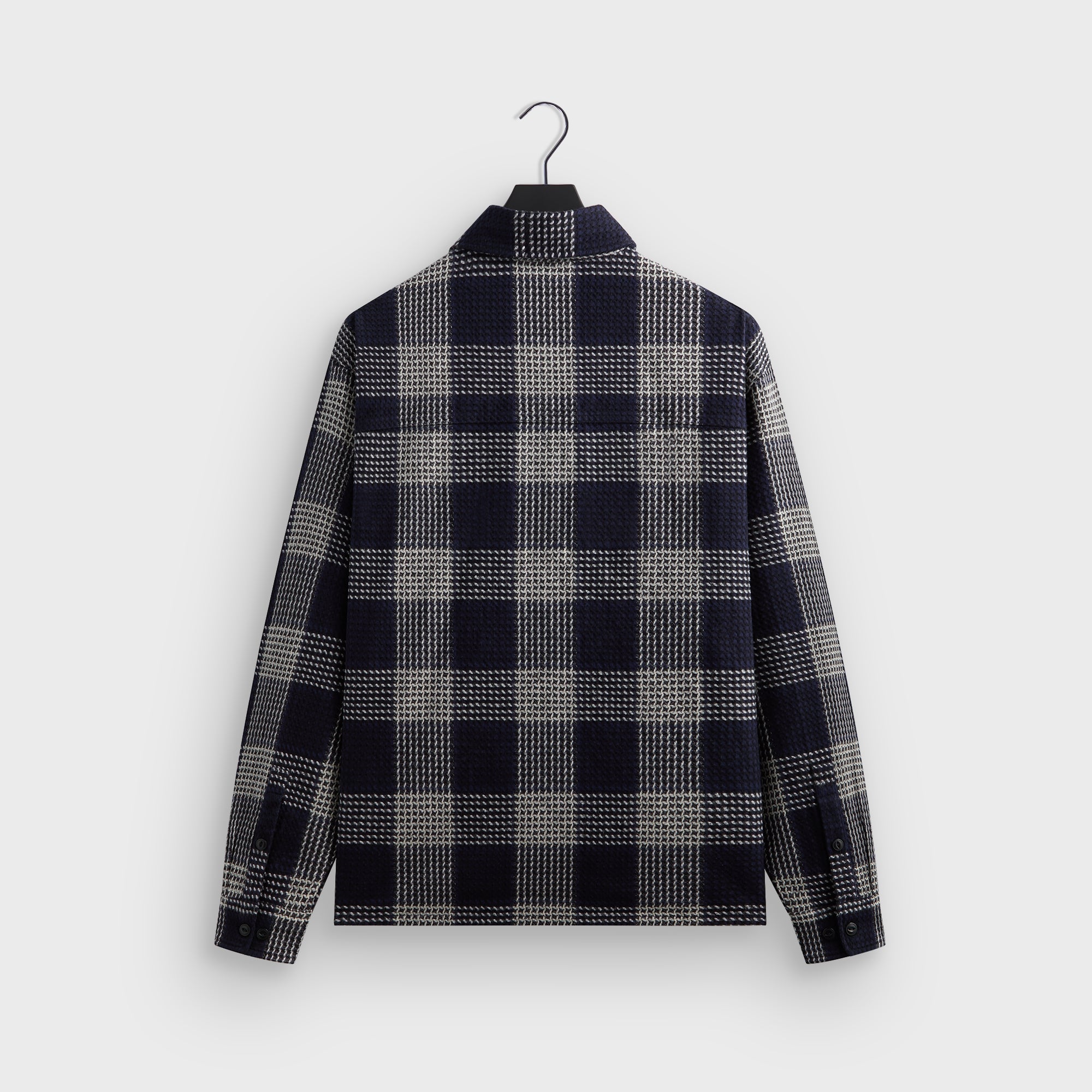 Kith Textured Plaid Deon Shirt - Nocturnal