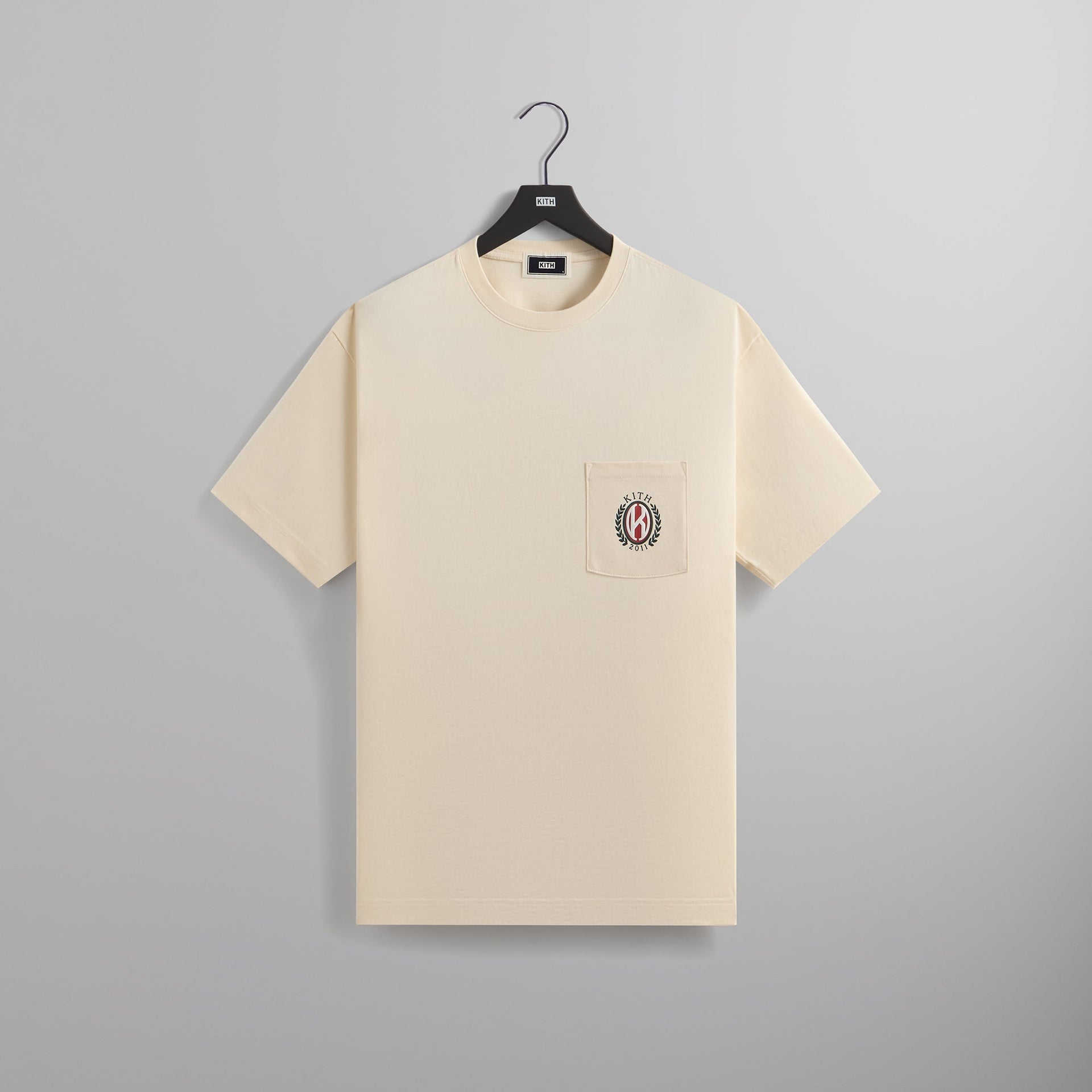 Kith K Shield Pocket Tee - Sandrift PH