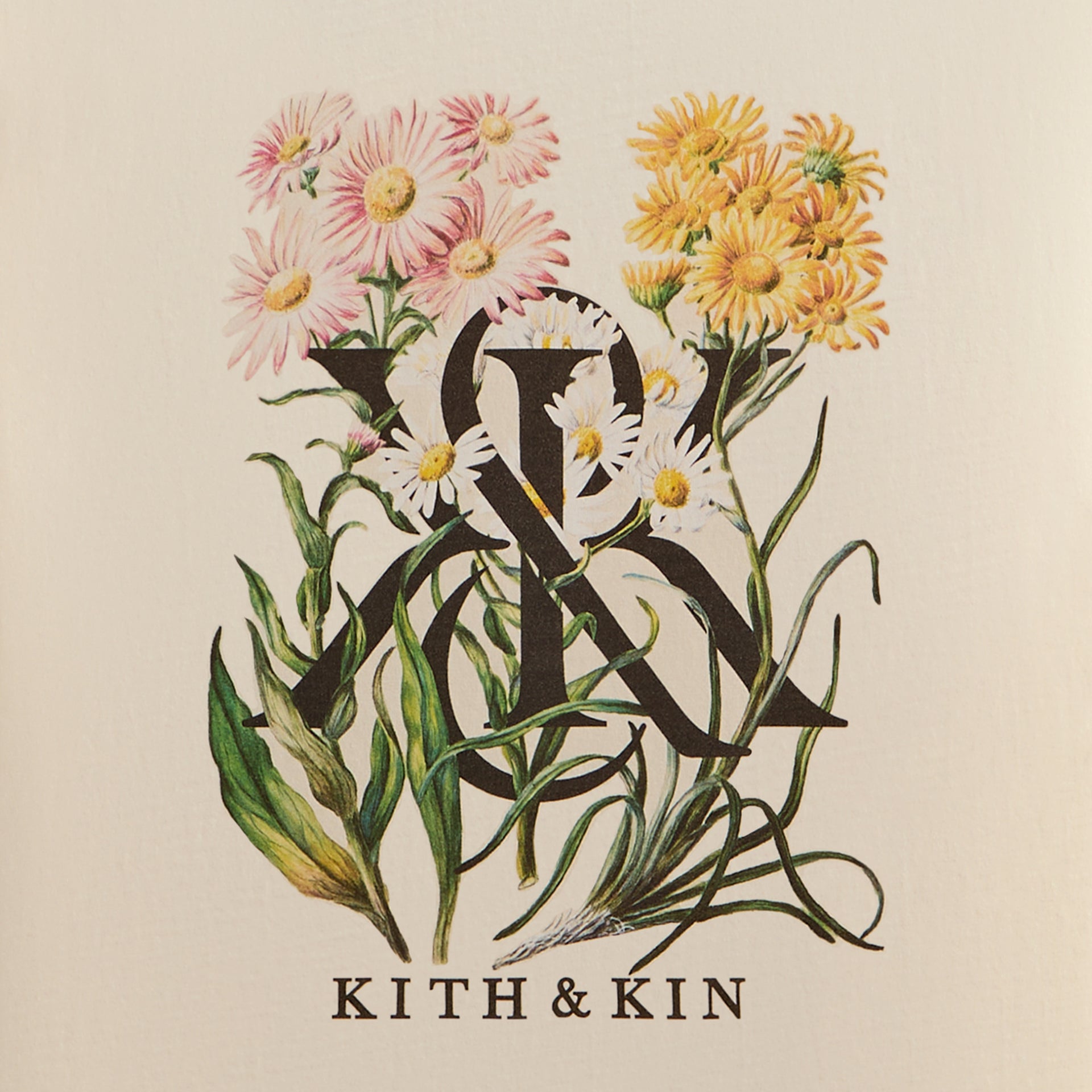 Kith K&K Daisy Vintage Tee - Sandrift