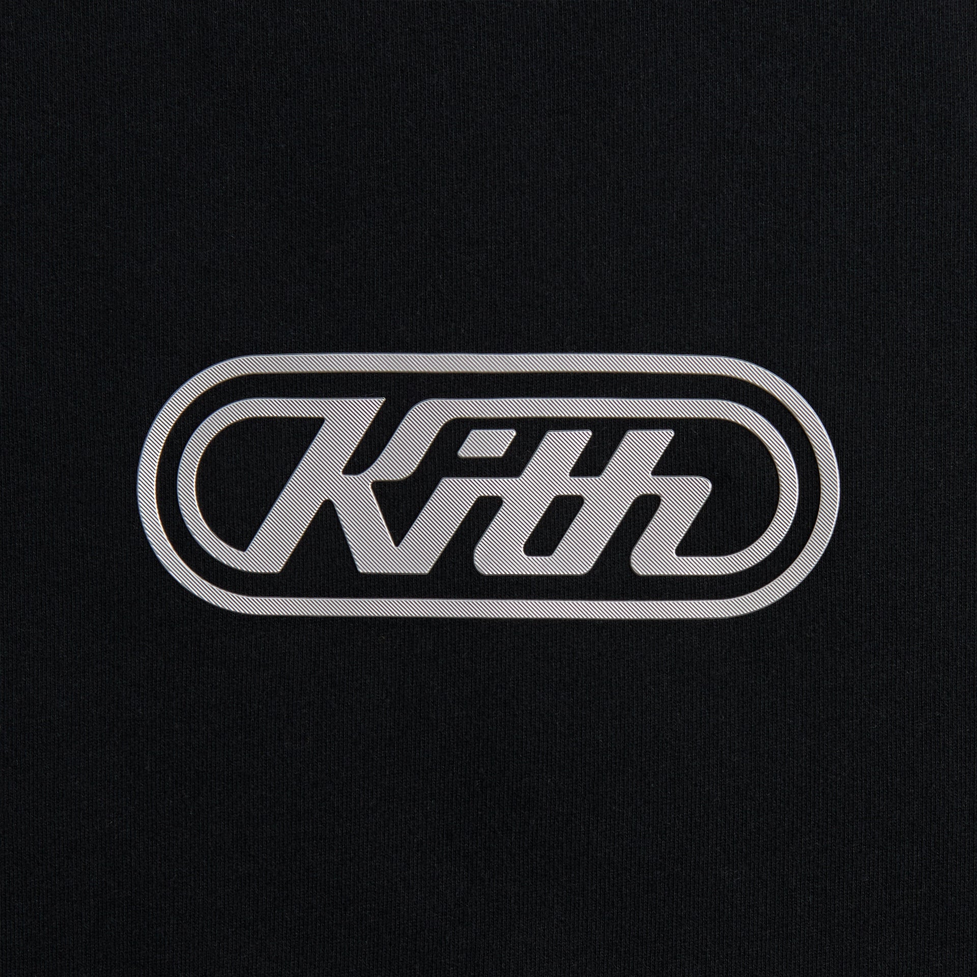 Kith Vortex Logo Nelson Crewneck - Black