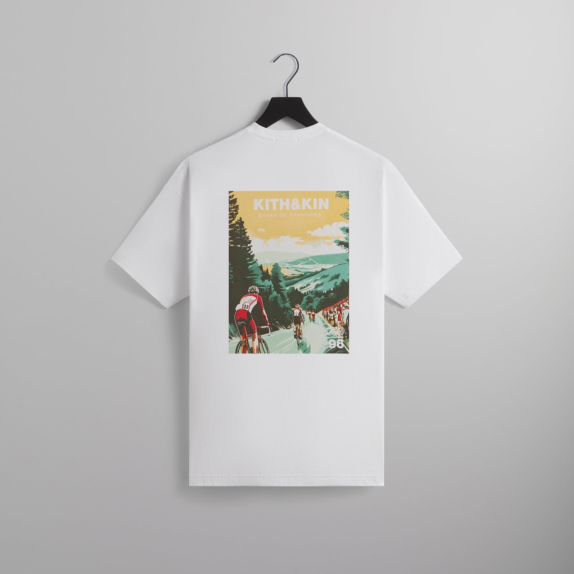 ◆KITH NYC◆Cycling Poster 半袖 Tシャツ 送料込 Kith Cycling Poster Tee - White