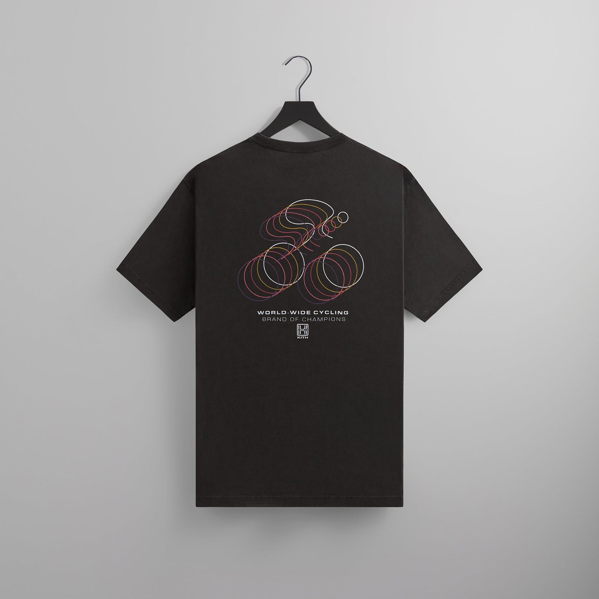 Kith Cycling Palette Vintage Tee -  Black PH