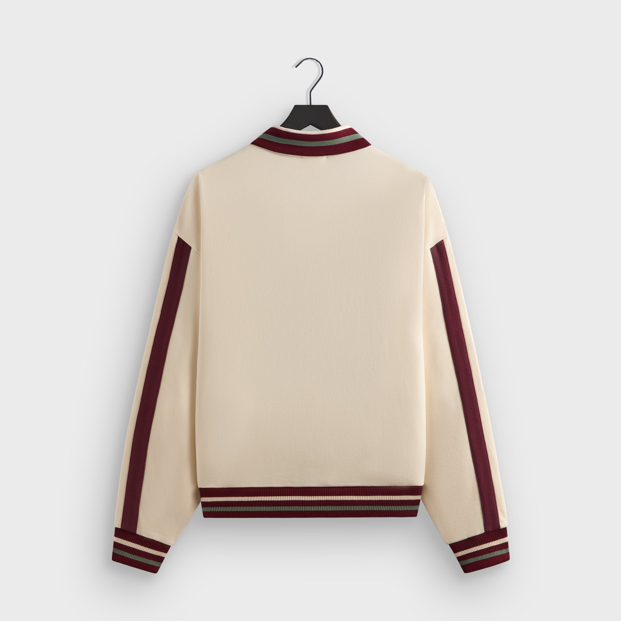 トップス kith nelson collared pullover Kith Nelson Collared Pullover Light Heather Grey Men's