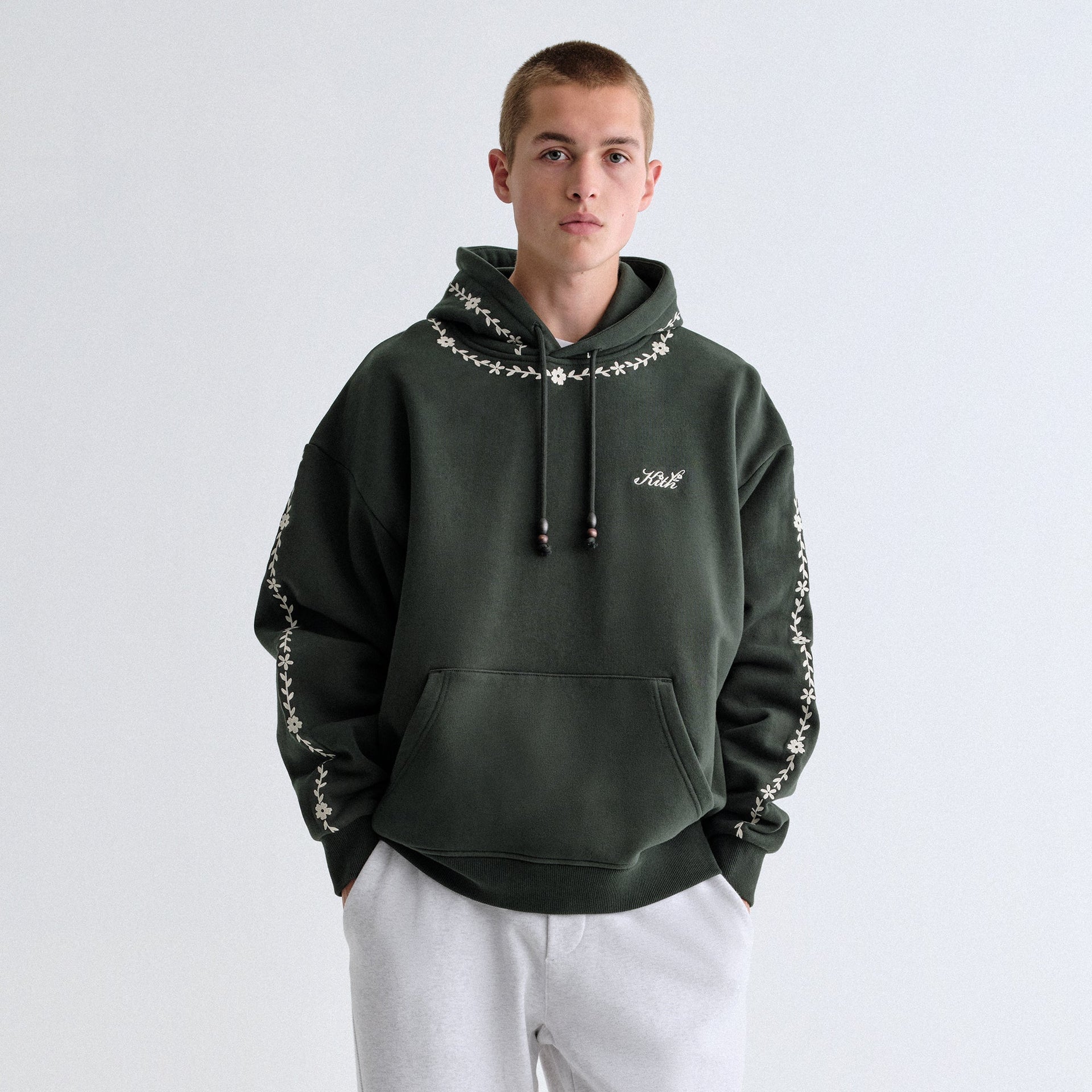Kith Artisanal Floral Nelson Hoodie - Stadium - PH