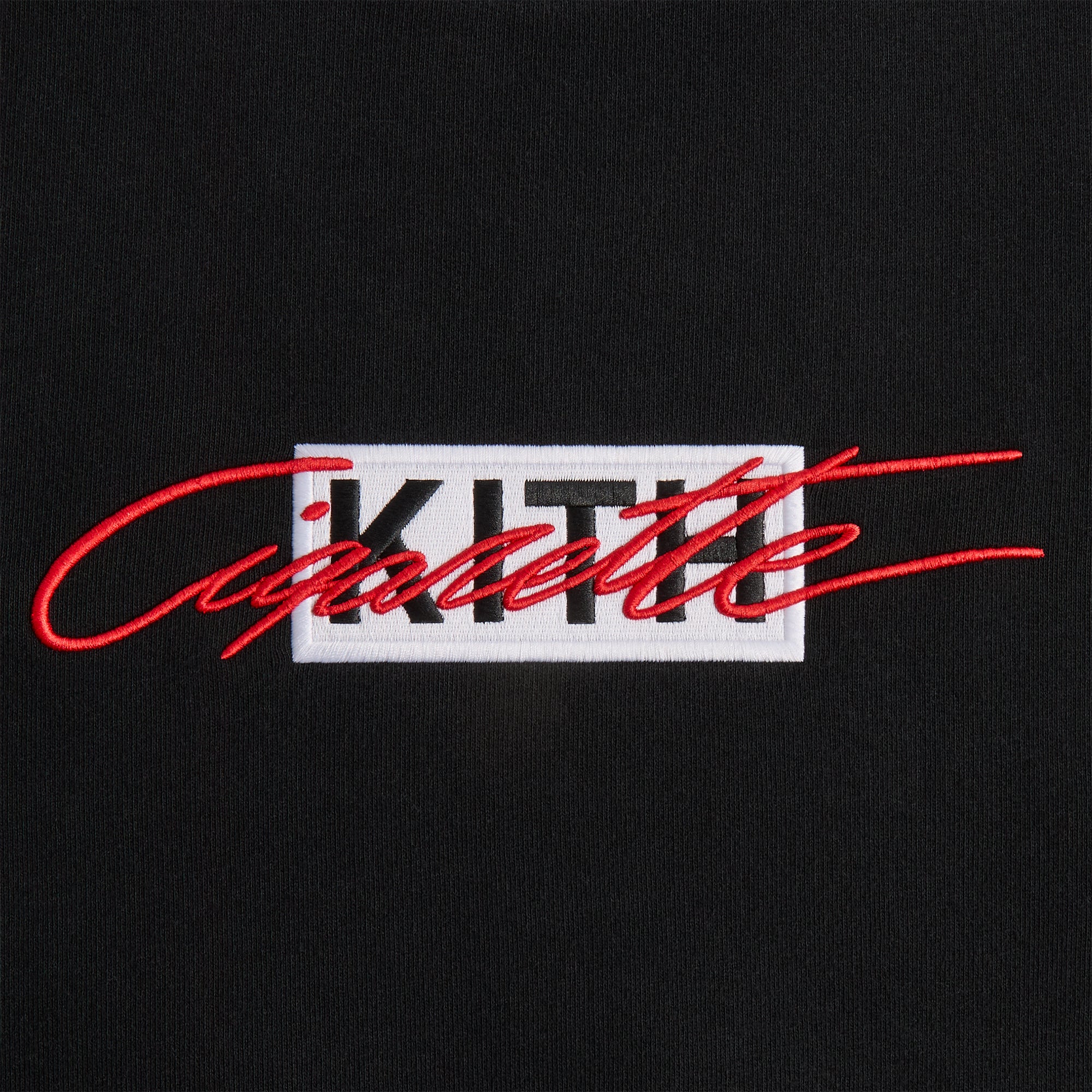 【KITH NYC】Cigarette Racing 515 ロゴ クルーネックトレーナー Kith for Cigarette Racing 515 Nelson Crewneck - Black – Kith