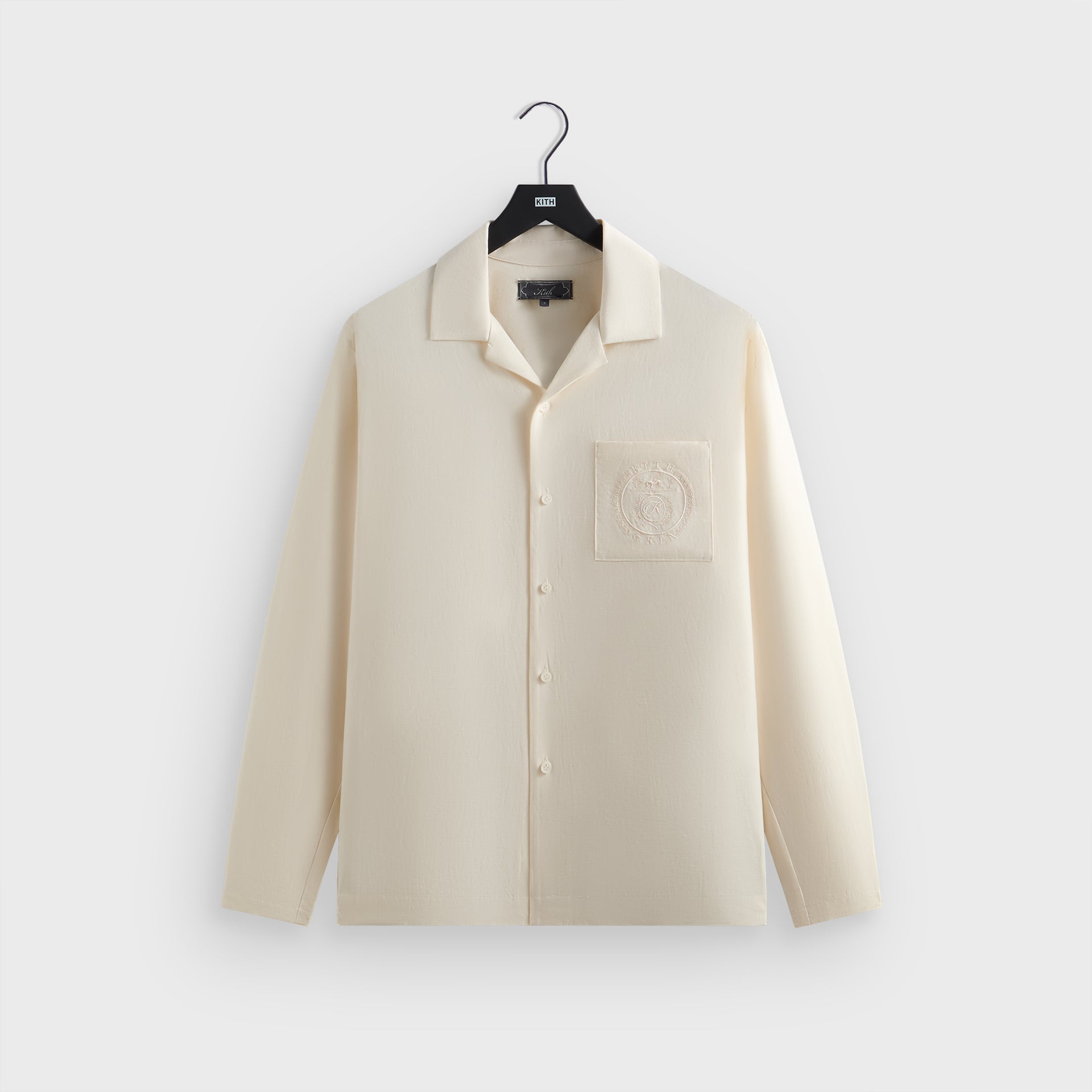 Kith Adonis Camp Collar Shirt - Sandrift