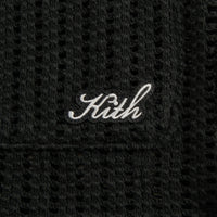 Kith Cotton Mesh Thompson Camp Collar Shirt - Black