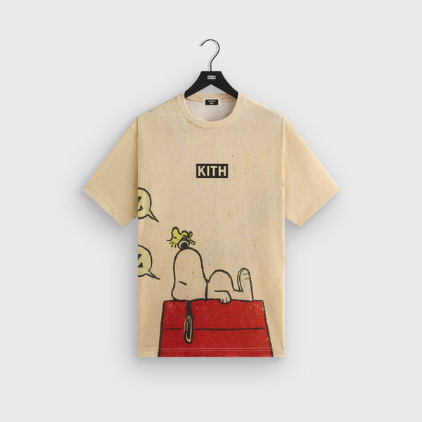 ☆ KITH x PEANUTS doghouse tee コラボTシャツ ☆ Kith x Peanuts Doghouse Tee White Men's - FW23 - US