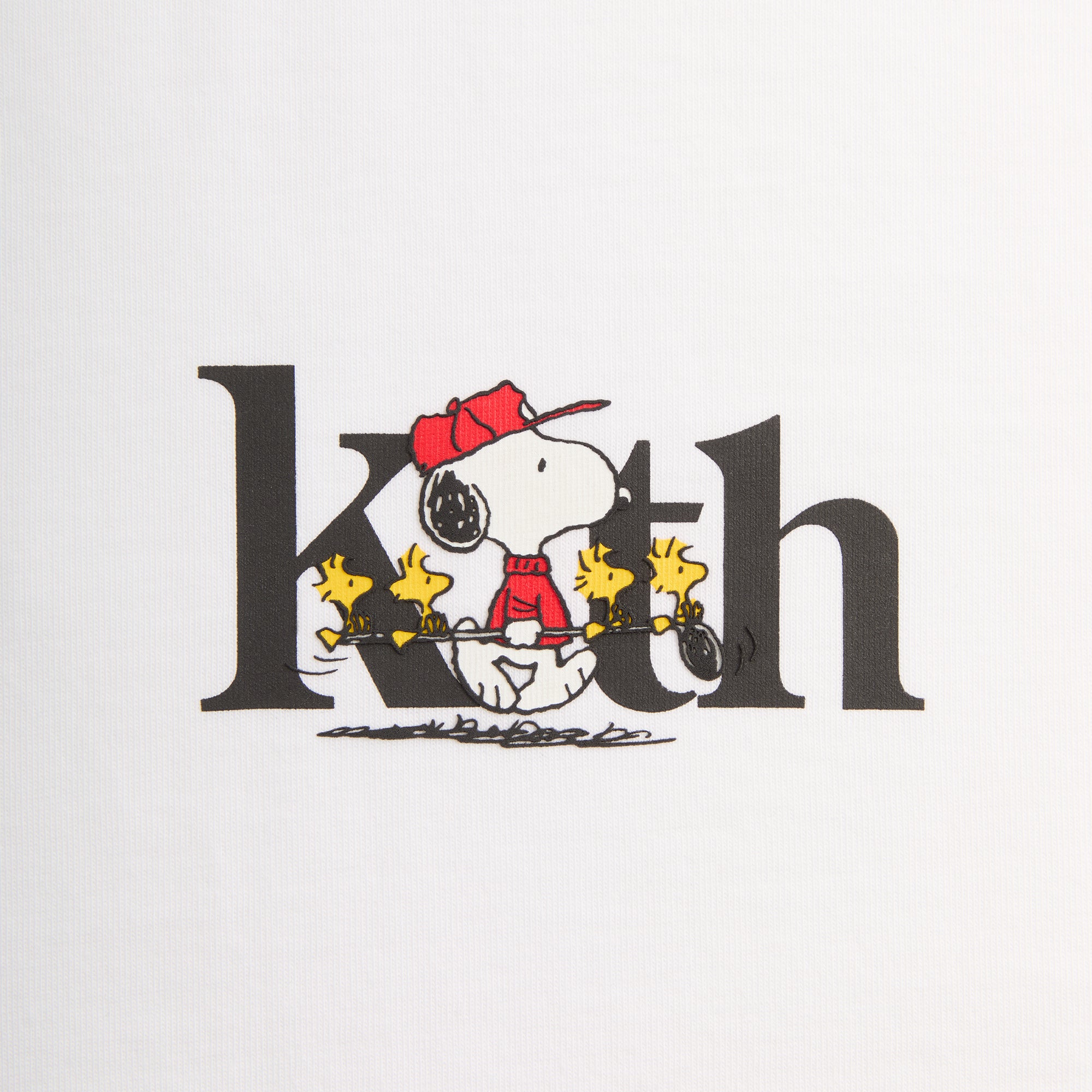 Kith for Peanuts Golf Serif Tee - White