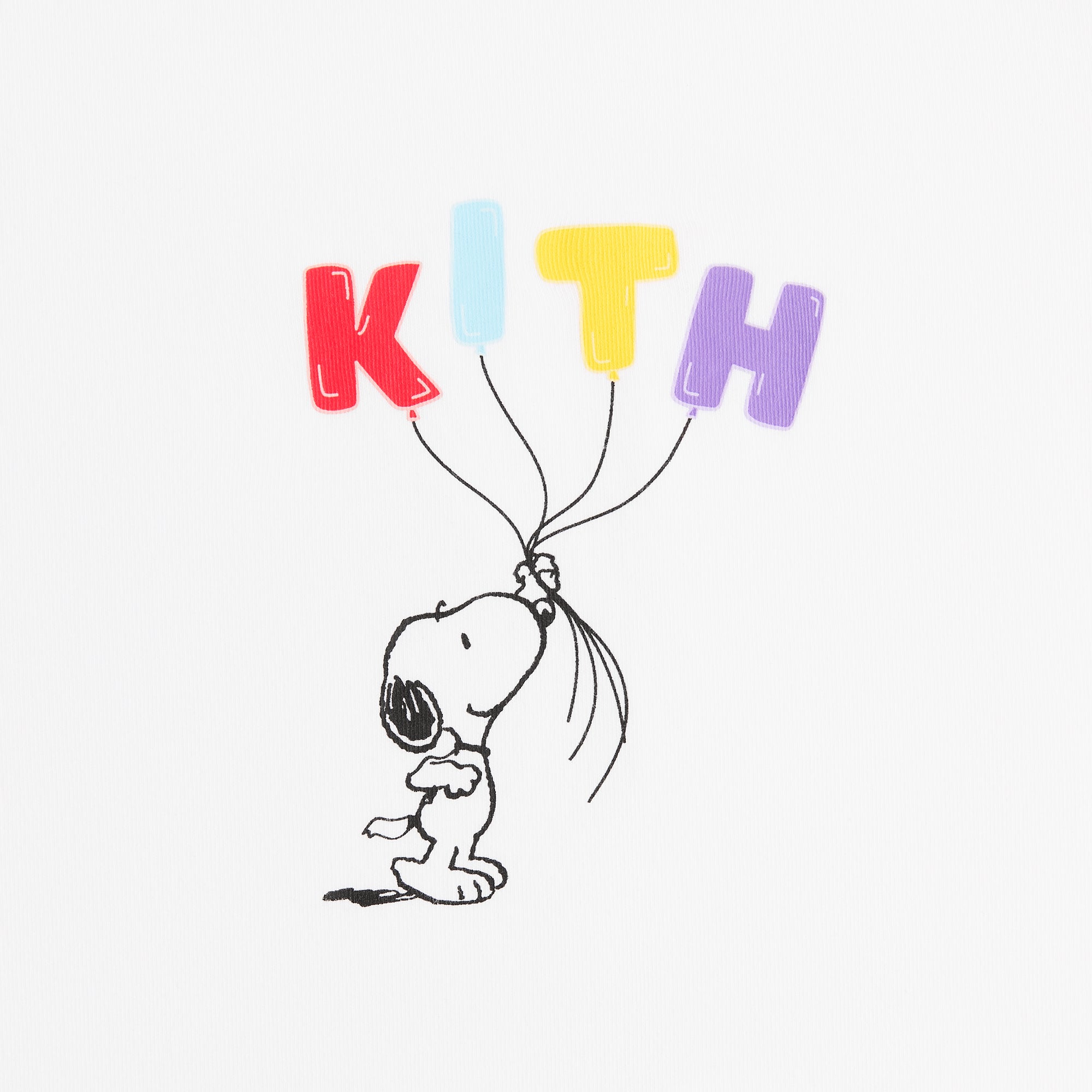 ★25SS 入手困難★Kith for Peanuts Balloon Tee Kith for Peanuts Balloon Tee - White