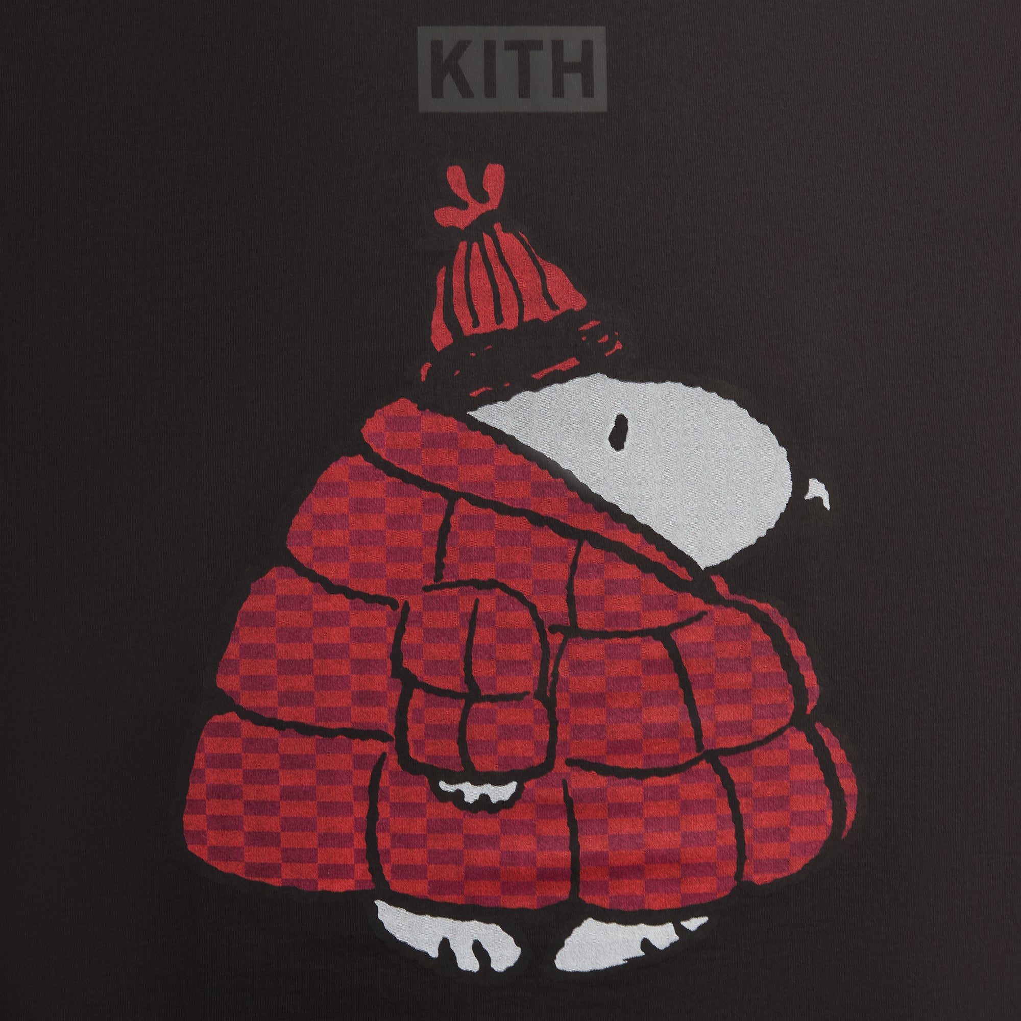 Kith for Peanuts Puffer Vintage Tee - Black Kith for Peanuts Puffer Vintage Tee - Black