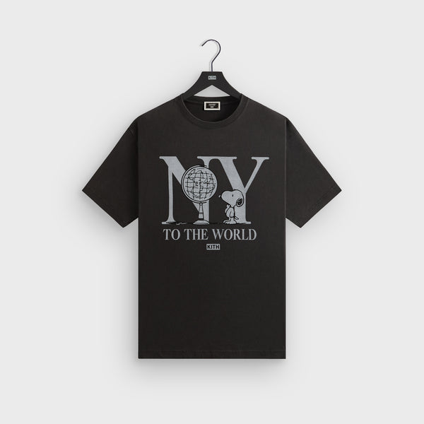 ☆ KITH x PEANUTS High Fidelity vintage tee コラボTシャツ ☆ Kith x Peanuts High Fidelity Vintage Tee Black Men's - SS25 - US