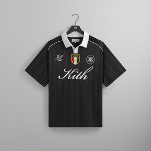 Kith Shadow Stripe Marcel Soccer Top - Black