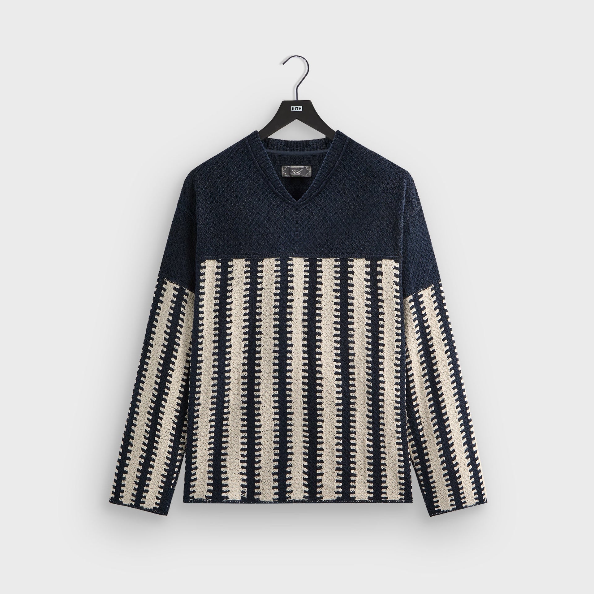 Kith Long Sleeve Crochet Malik Jersey - Nocturnal PH