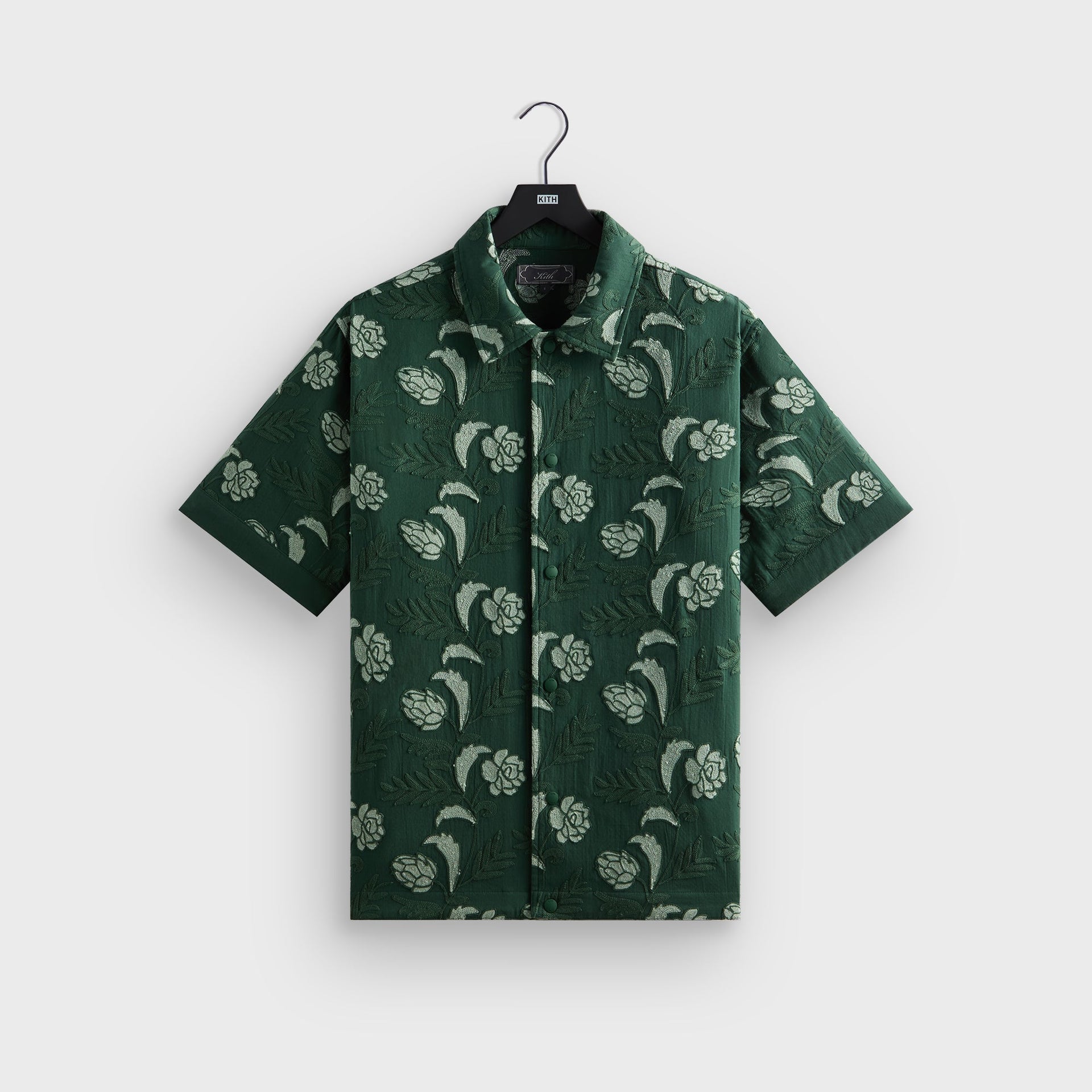 Kith Embroidered Floral Woodpoint Shirt - Vitality PH