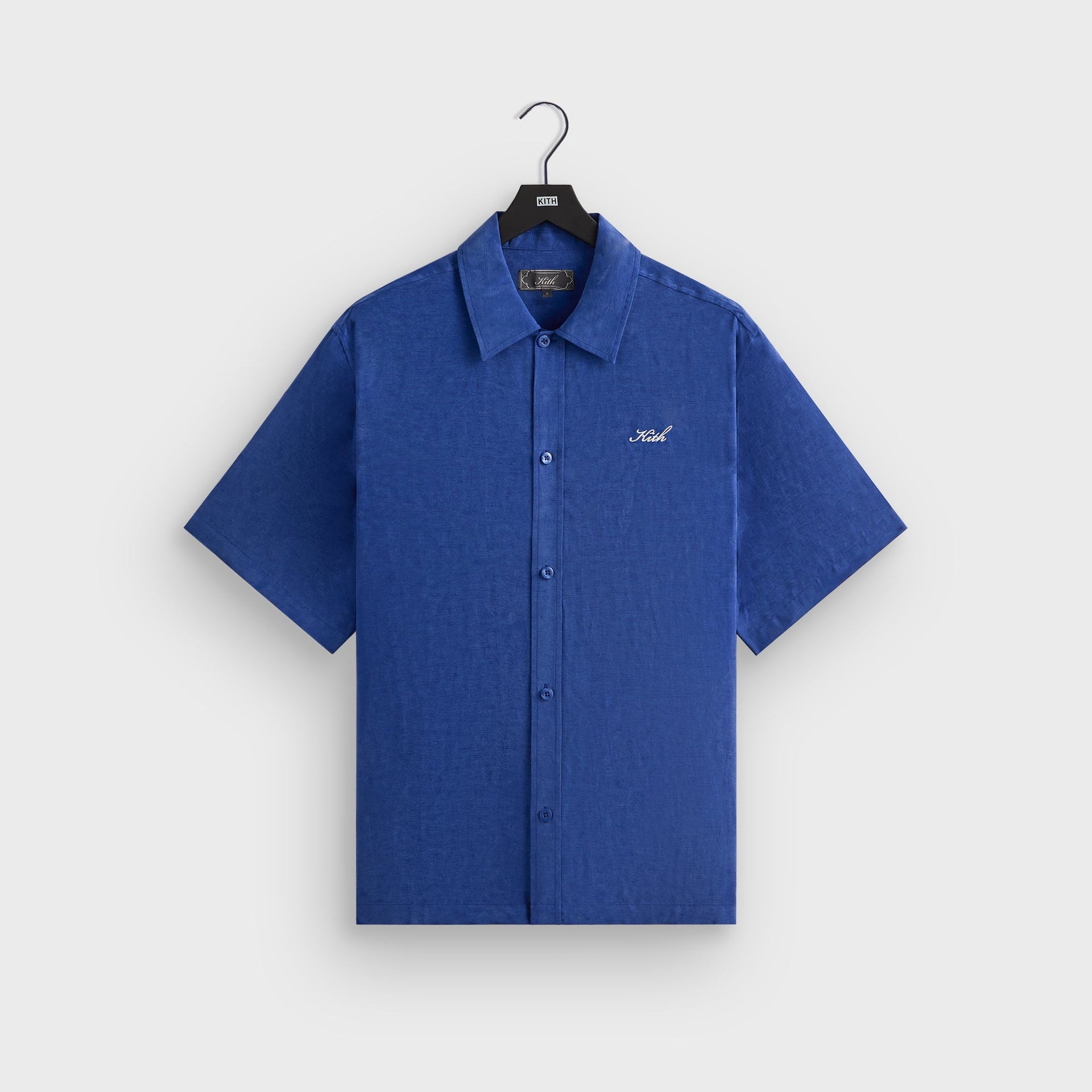 Kith Cupro Linen Short Sleeve Boxy Collared Overshirt - Current PH