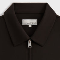 &Kin Tropical Wool Davenport Shirt - Kindling