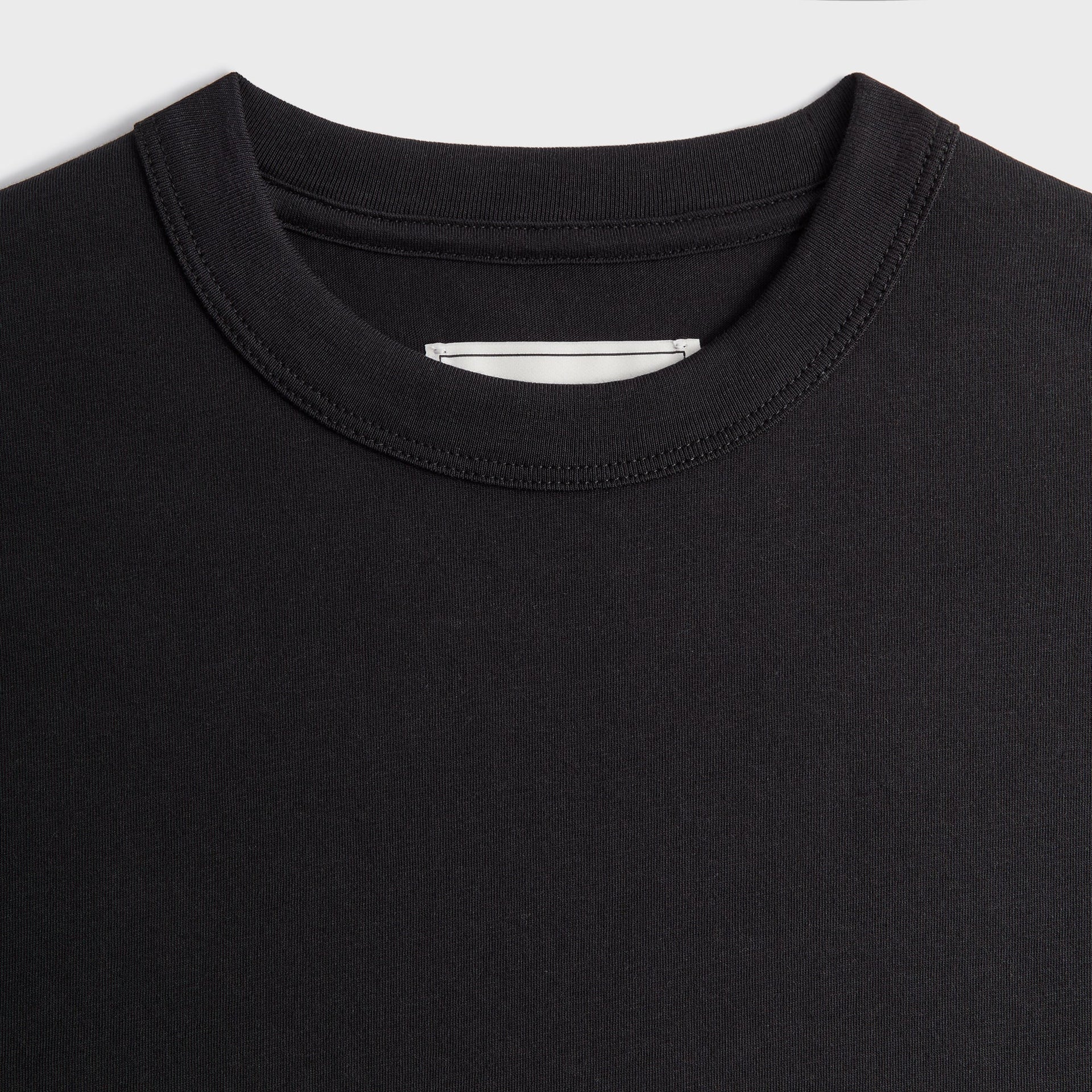 &Kin Pima Jersey Alex Boxy Tee - Black - PH
