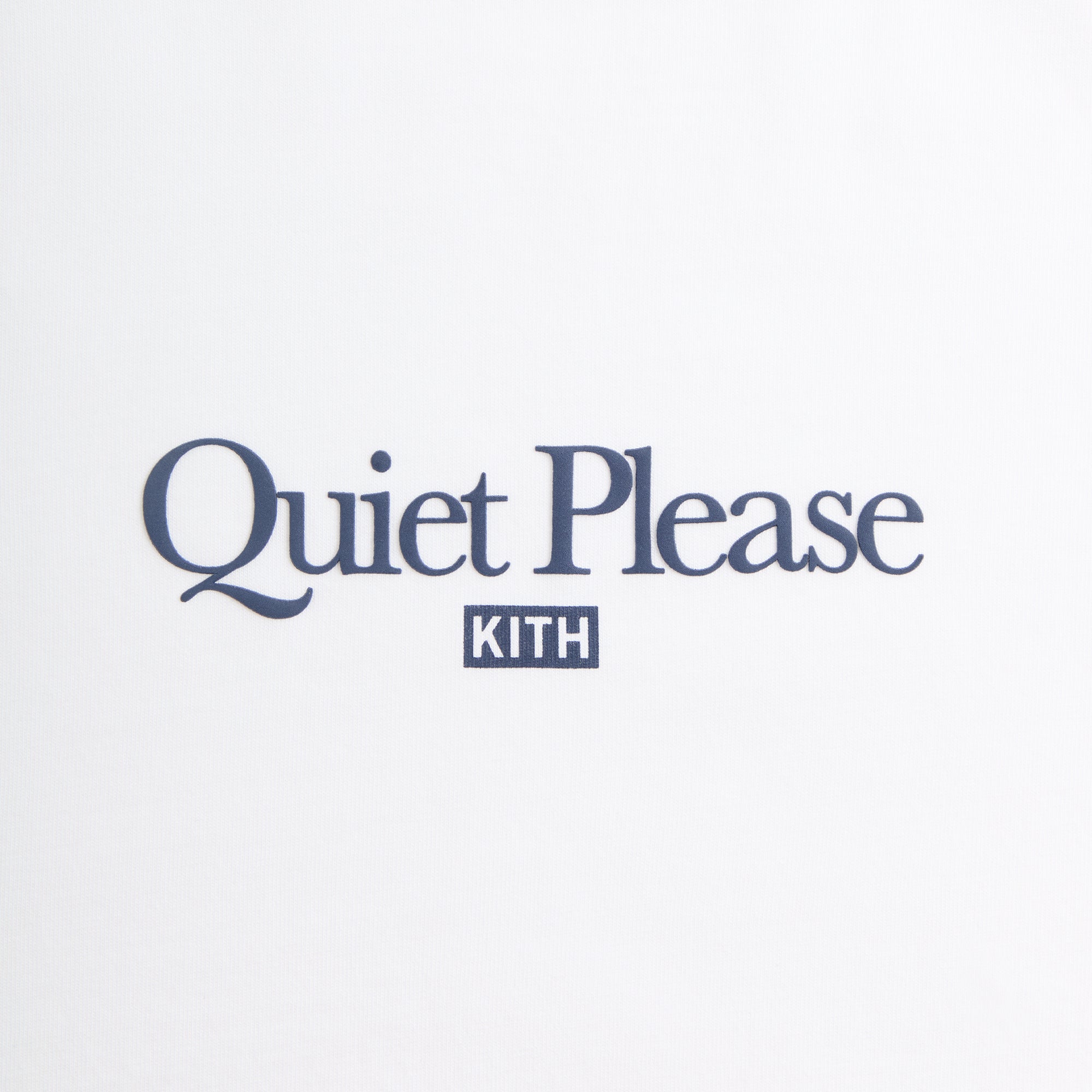 Kith for Wilson Quiet Please Tee - White