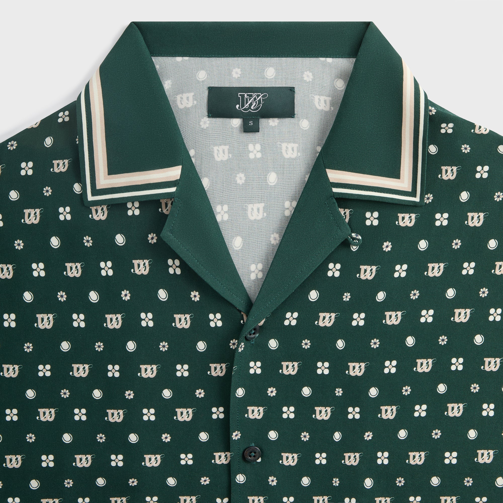 Kith for Wilson Silk Lyocell Thompson Camp Collar Shirt