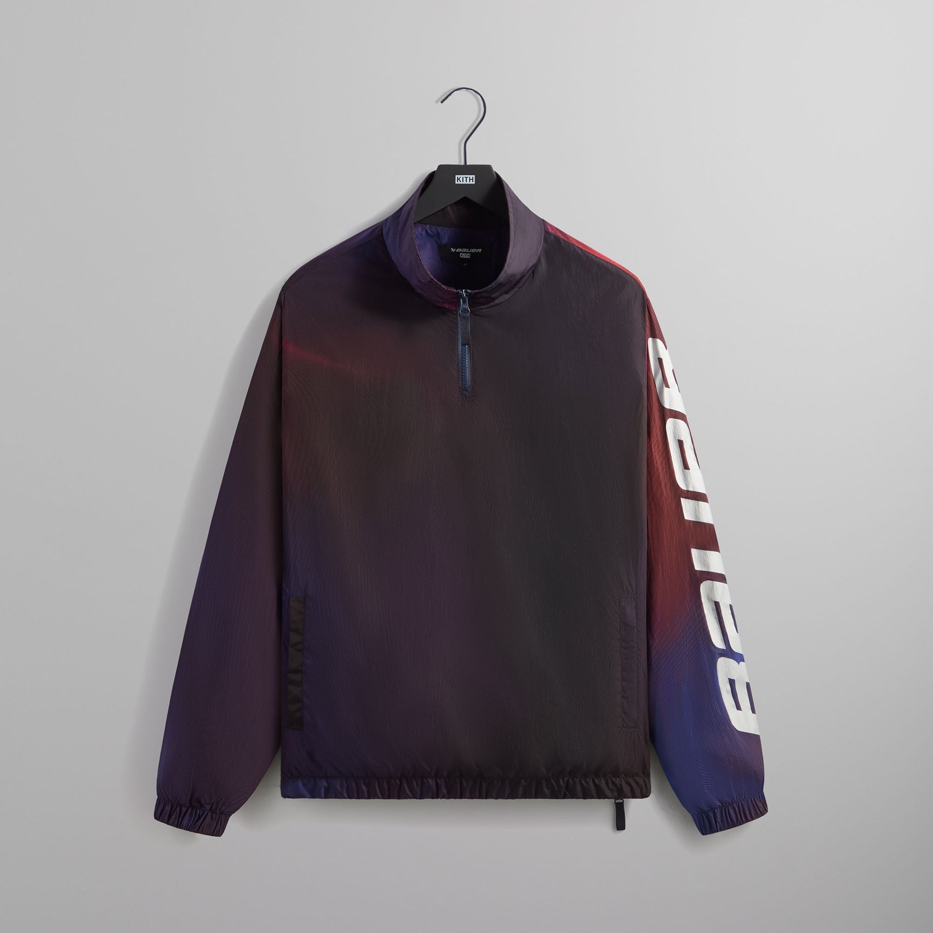 Kith & Bauer for the New York Rangers Nylon Quarter Zip - Nocturnal PH