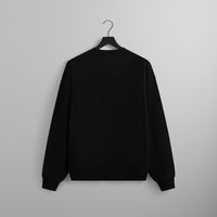 Kith Serif Applique Nelson Crewneck - Black