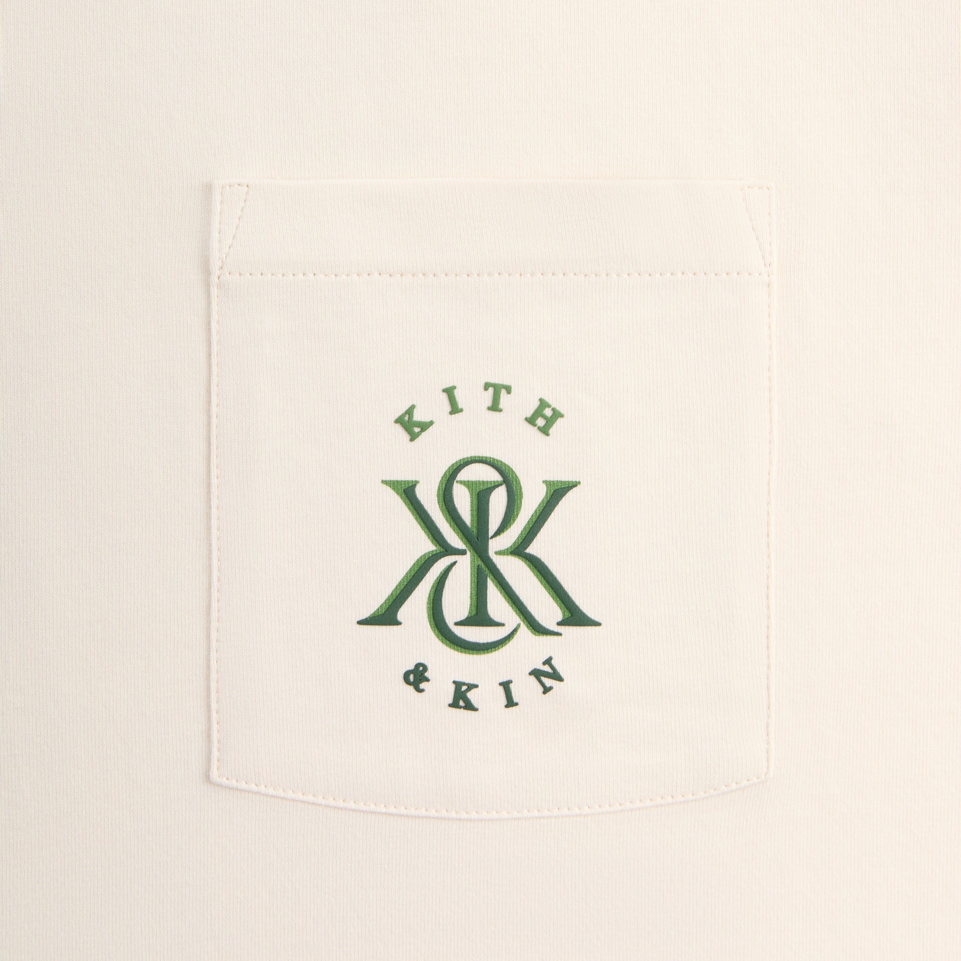 Kith Ornate Baroque Pocket Tee - Sandrift