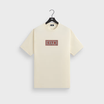 Kith Blossom Logo Tee - Sandrift