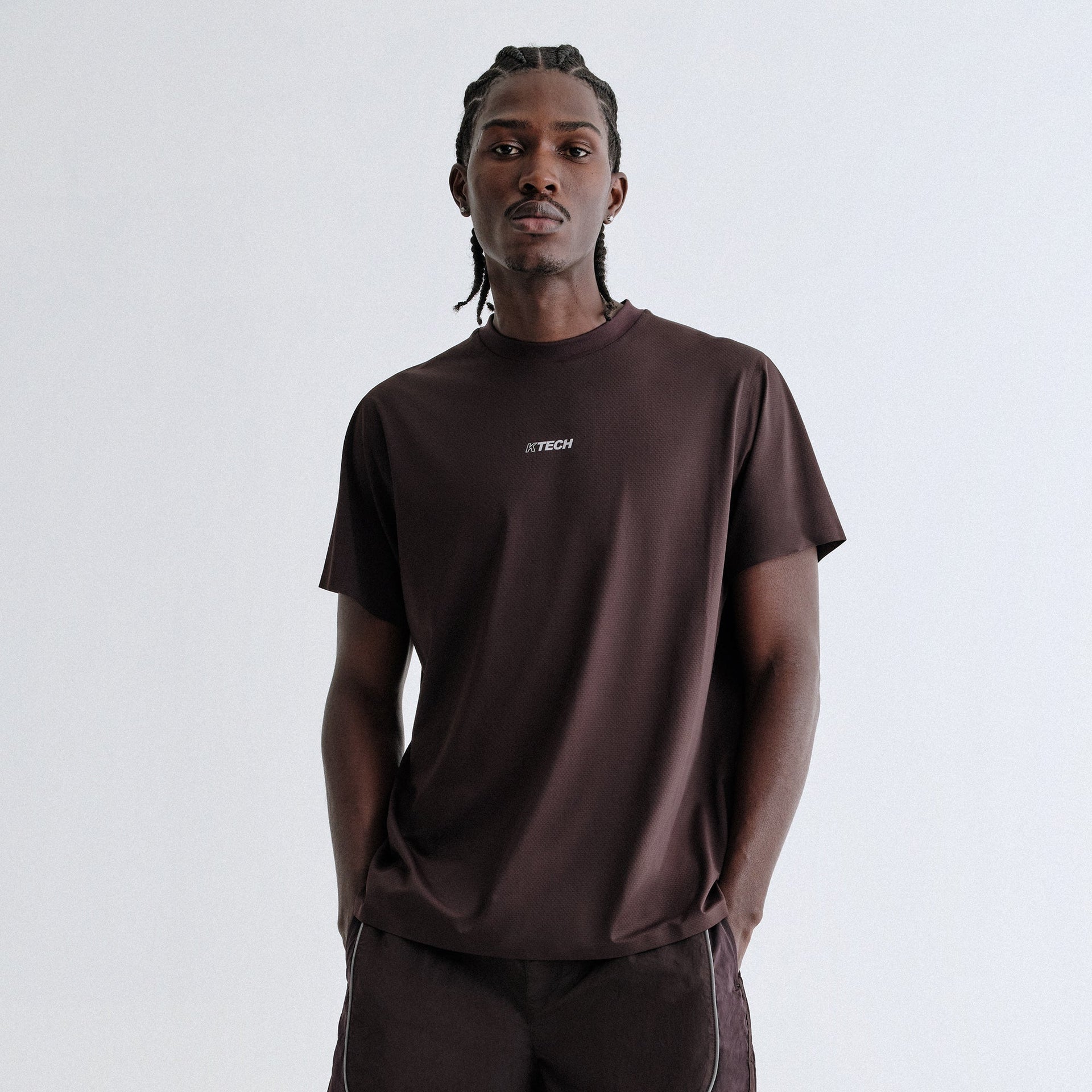 Kith Honeycomb Tech Heathrow Tee - Kindling - PH
