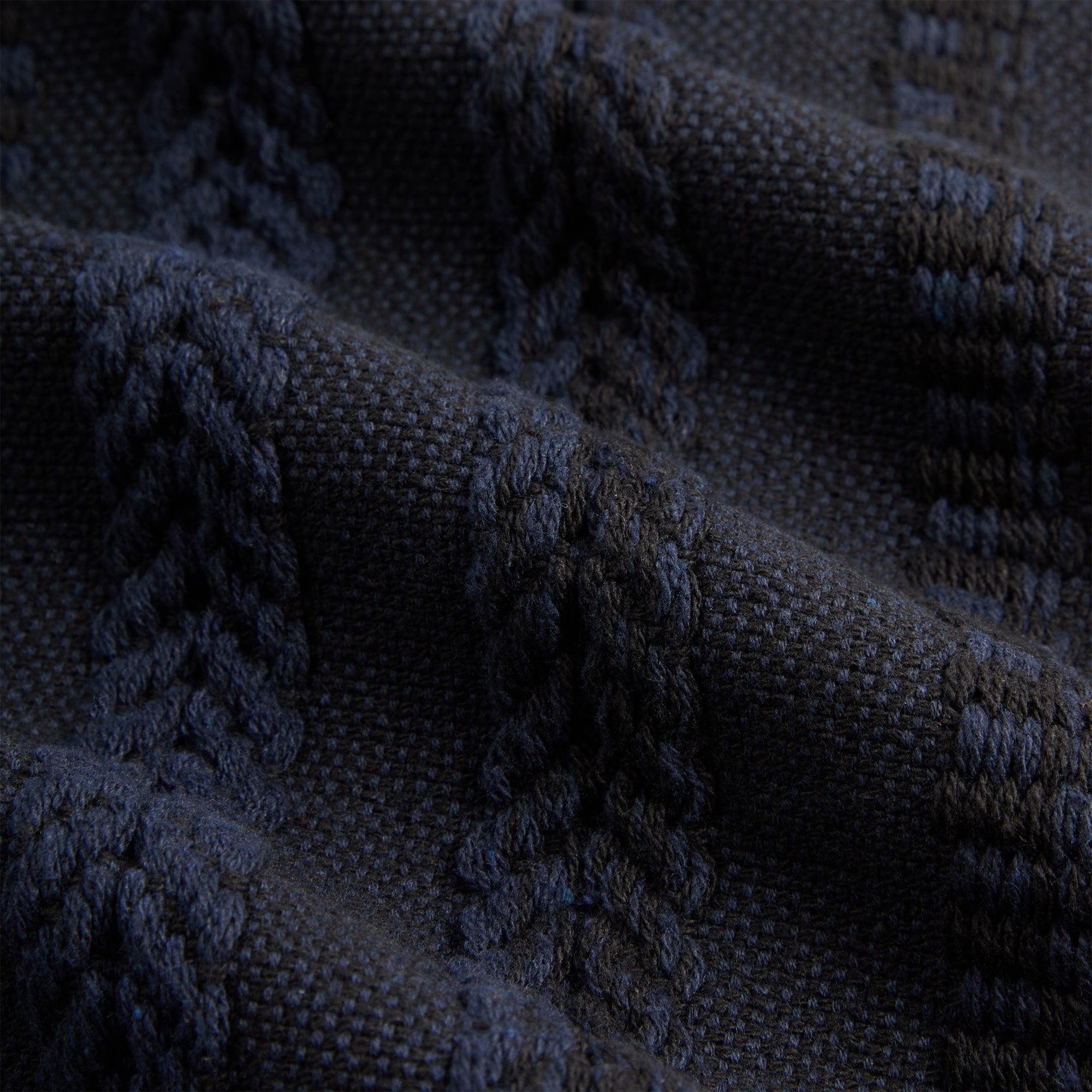 トップス KithMulti Stripe Boxy Collared Overshirt Kith Mixed Stripe Tweed Boxy Collared Overshirt - Nocturnal