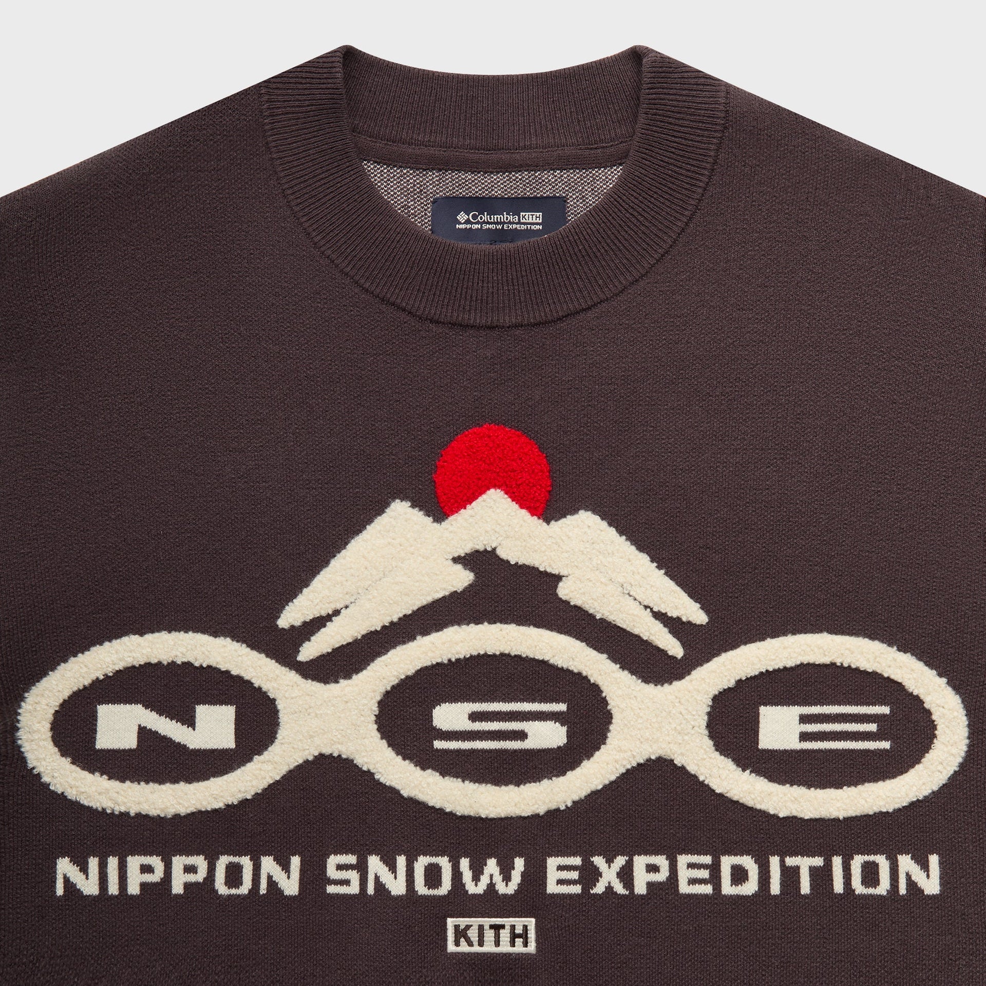 Kith for Columbia NSE Crewneck Sweater - Kindling