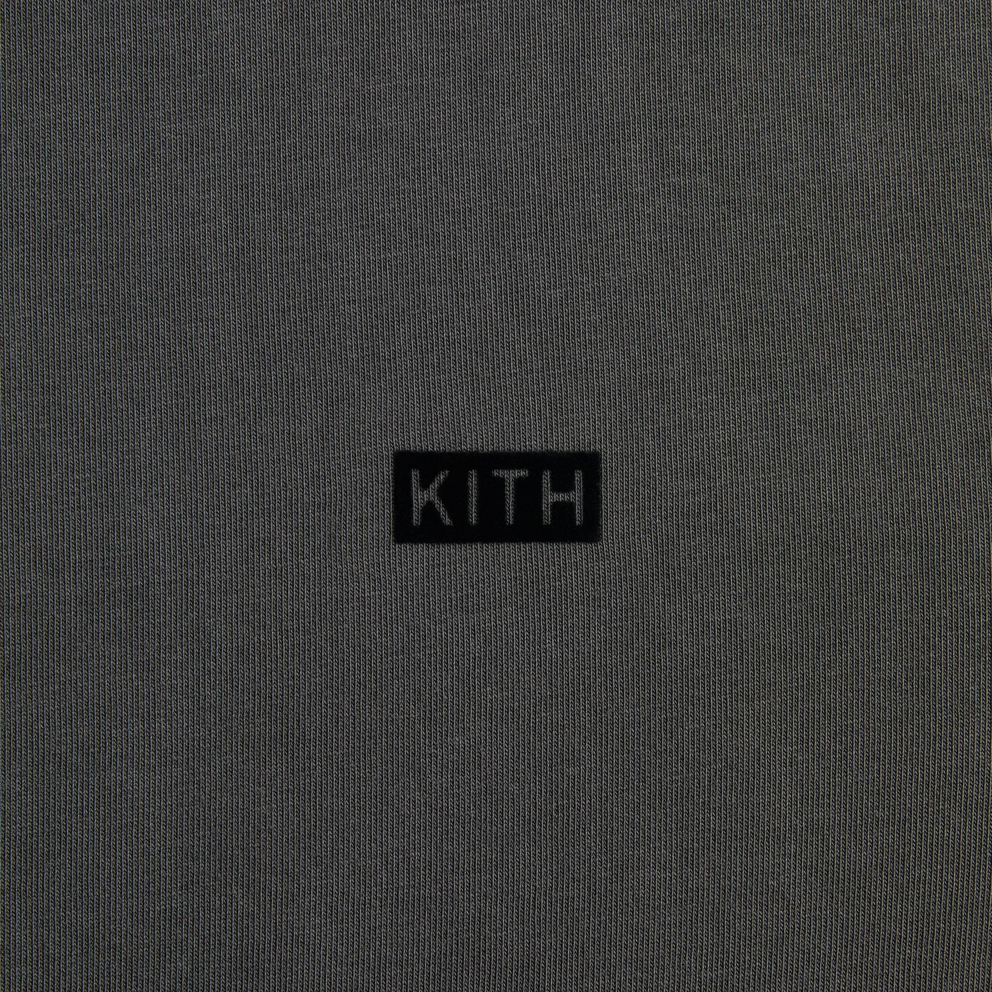 Kith Long Sleeve Mock Neck LAX Tee - Carbon