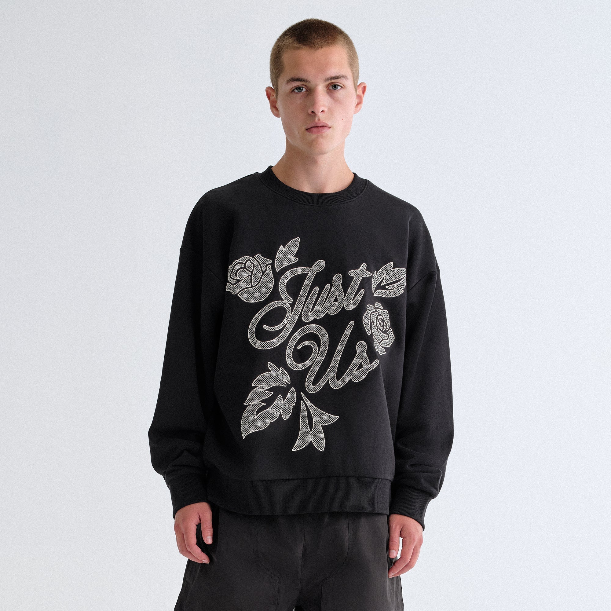 DARK KNIGHT CREWNECK SWEAT SHIRT BLACK新品 WACKO MARIA / THE DARK KNIGHT TRILOGY / CREW NECK SWEAT